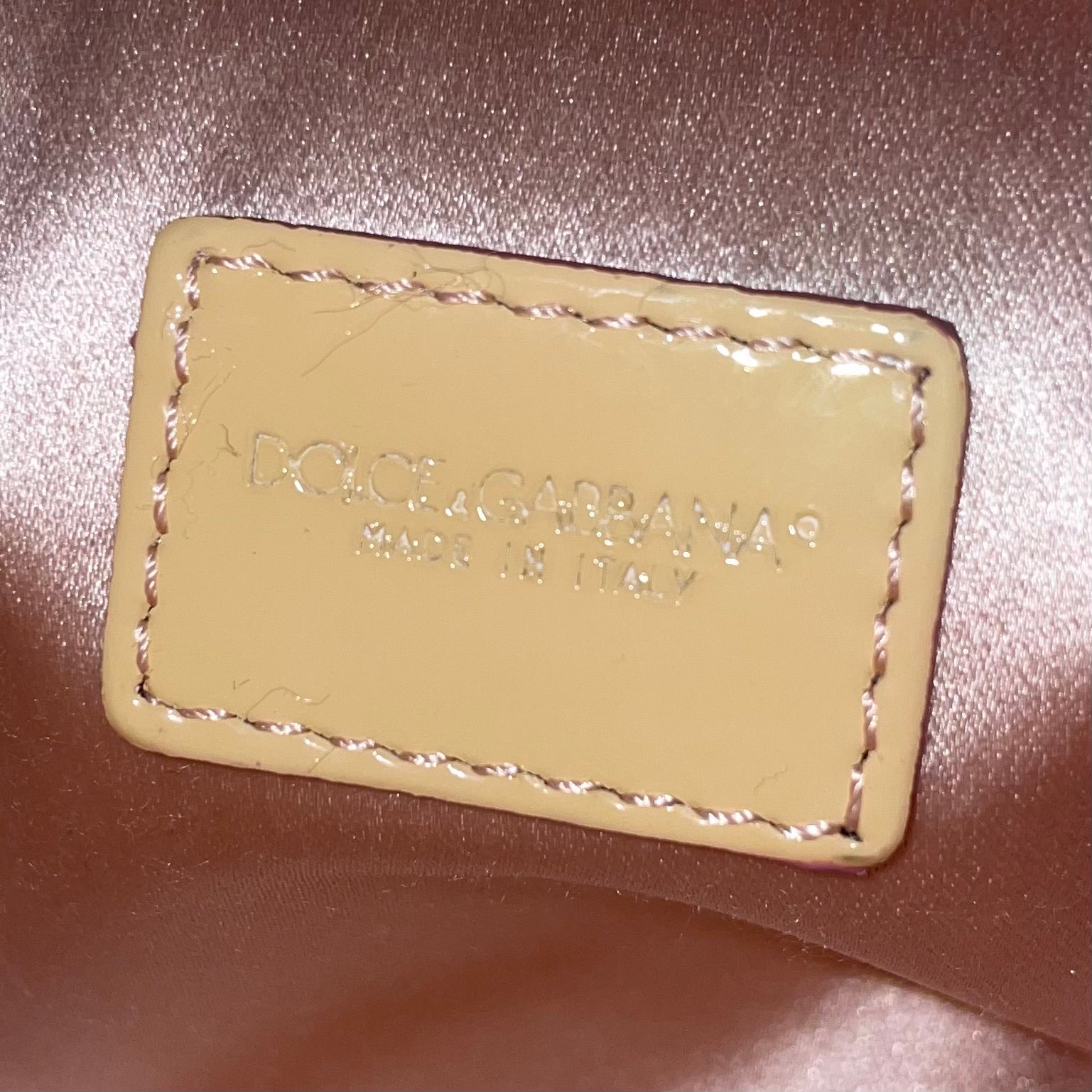 DOLCE&GABBANA/Cross Body Bag/Nylon/YEL/ view 5