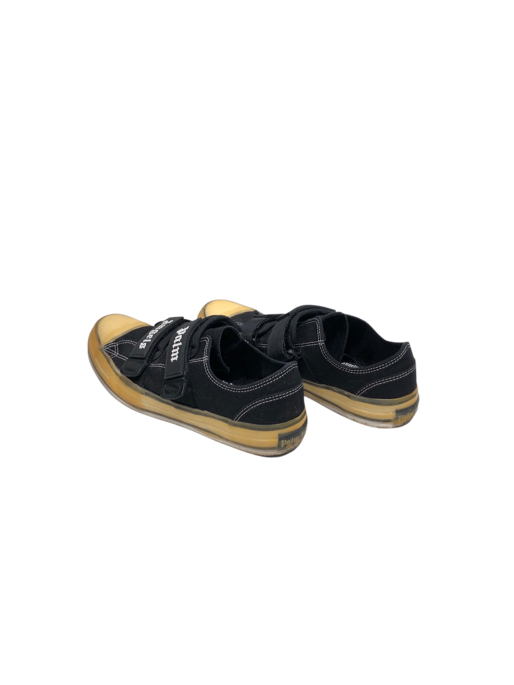 Palm Angels/Low-Sneakers/EU 43/Cotton/BLK/Velcro blk sneakers view 2