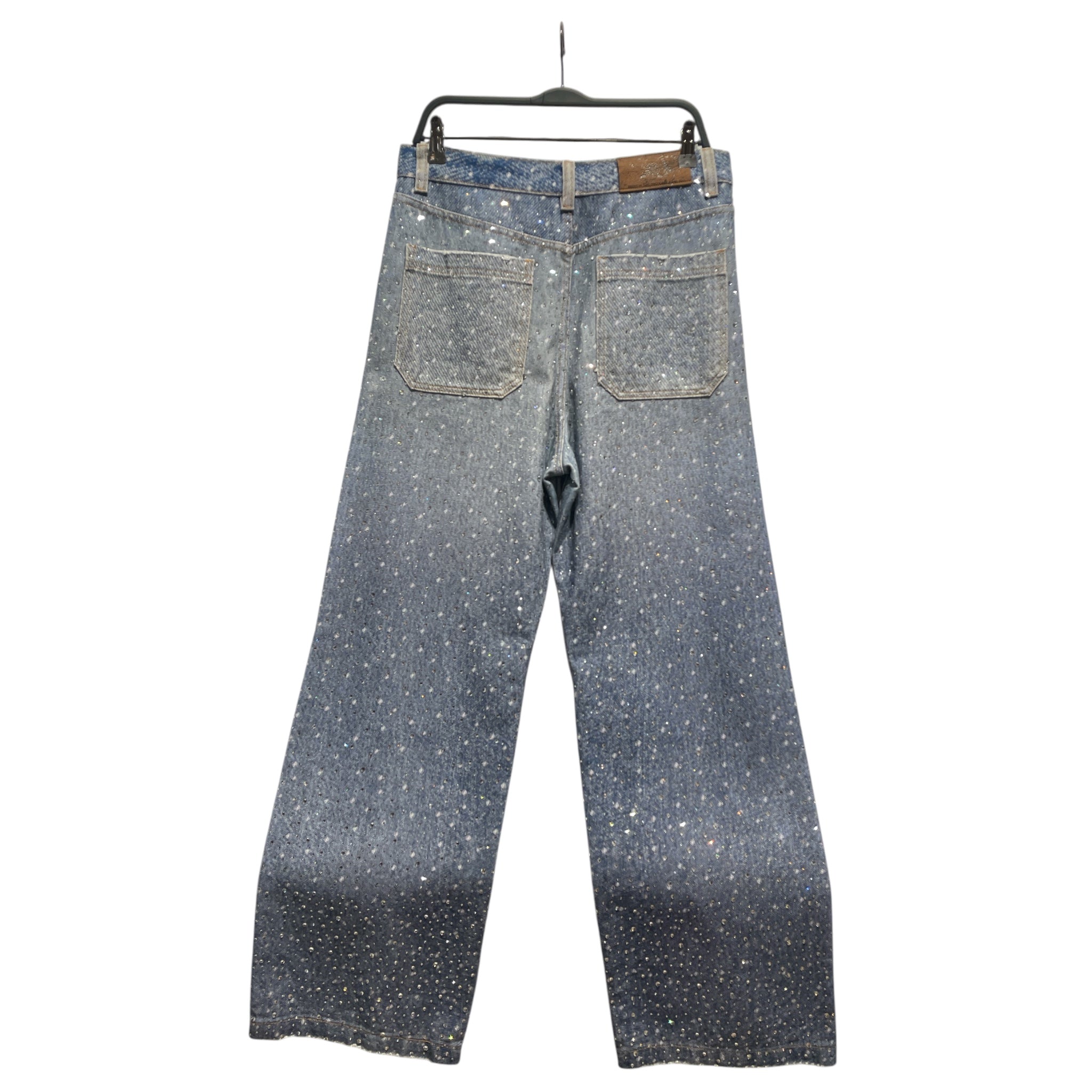 Birth Of Royal Child/Pants/M/Denim/BLU/Glitter/Crystal Baggy Jeans view 2