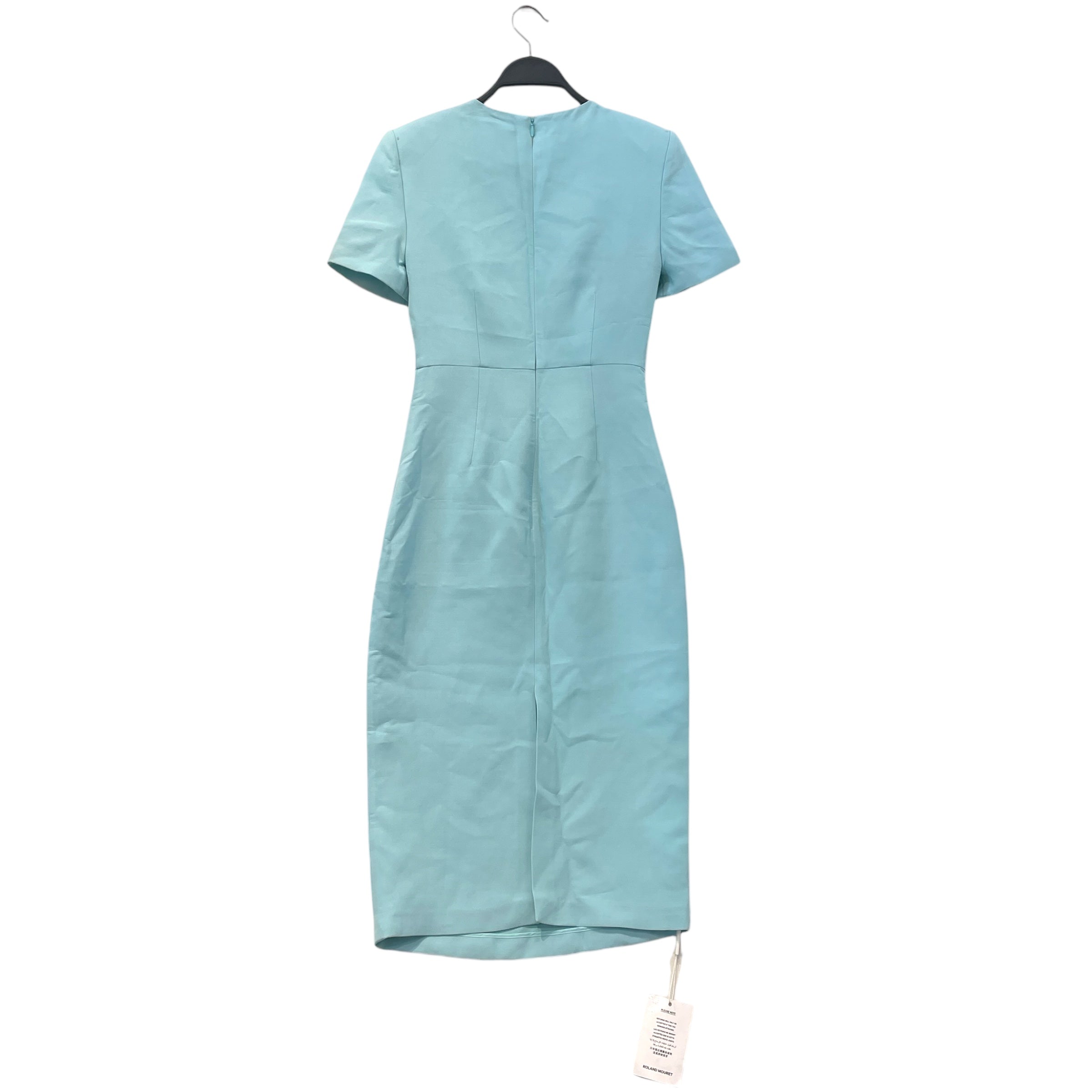 Roland Mouret /SS Dress/2/Wool/BLU/Maxi Length/Silk Wool/Mint Dress view 2