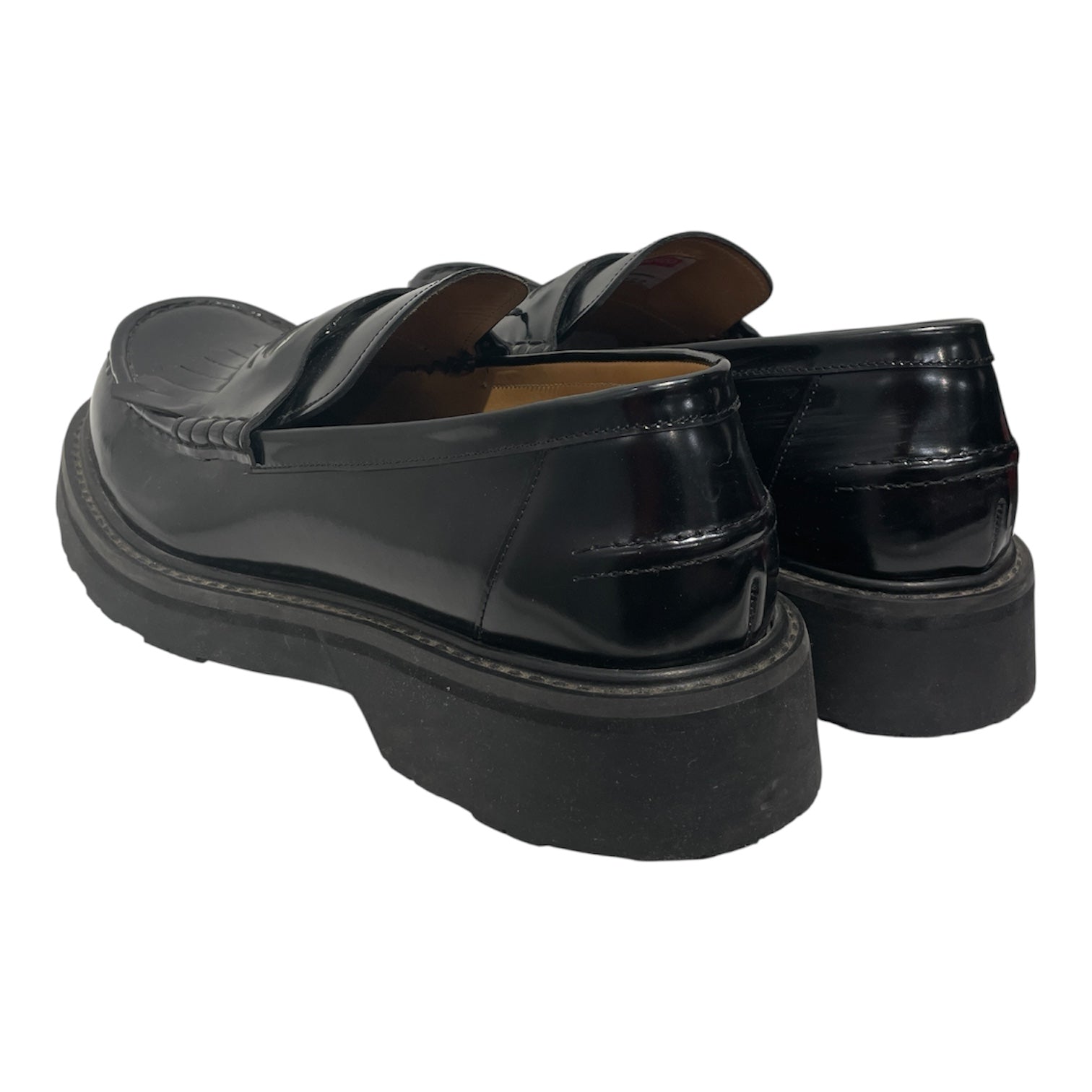 KENZO/Loafers/US 11/Leather/BLK/LEATHER KENZOSMILE LOAFERS view 2