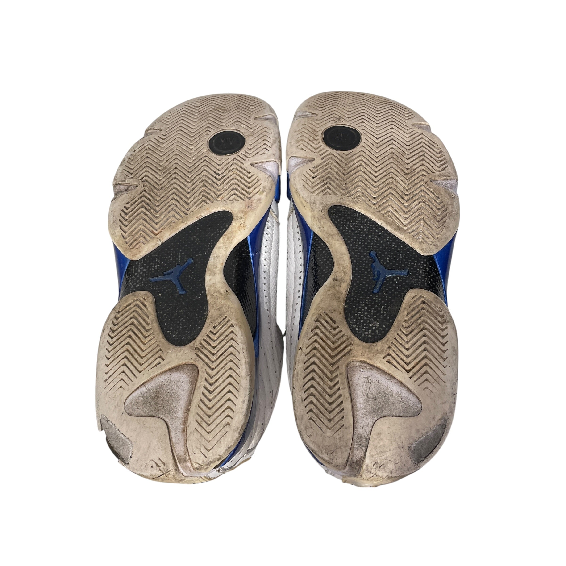 JORDAN BRAND/Hi-Sneakers/US 9.5/Leather/WHT/HYPERROYAL view 4