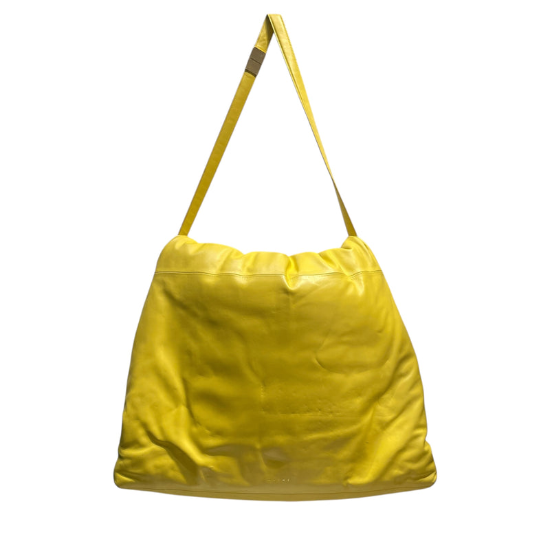 MARNI/Cross Body Bag/Leather/YEL/Marni Maxi Prisma BAG