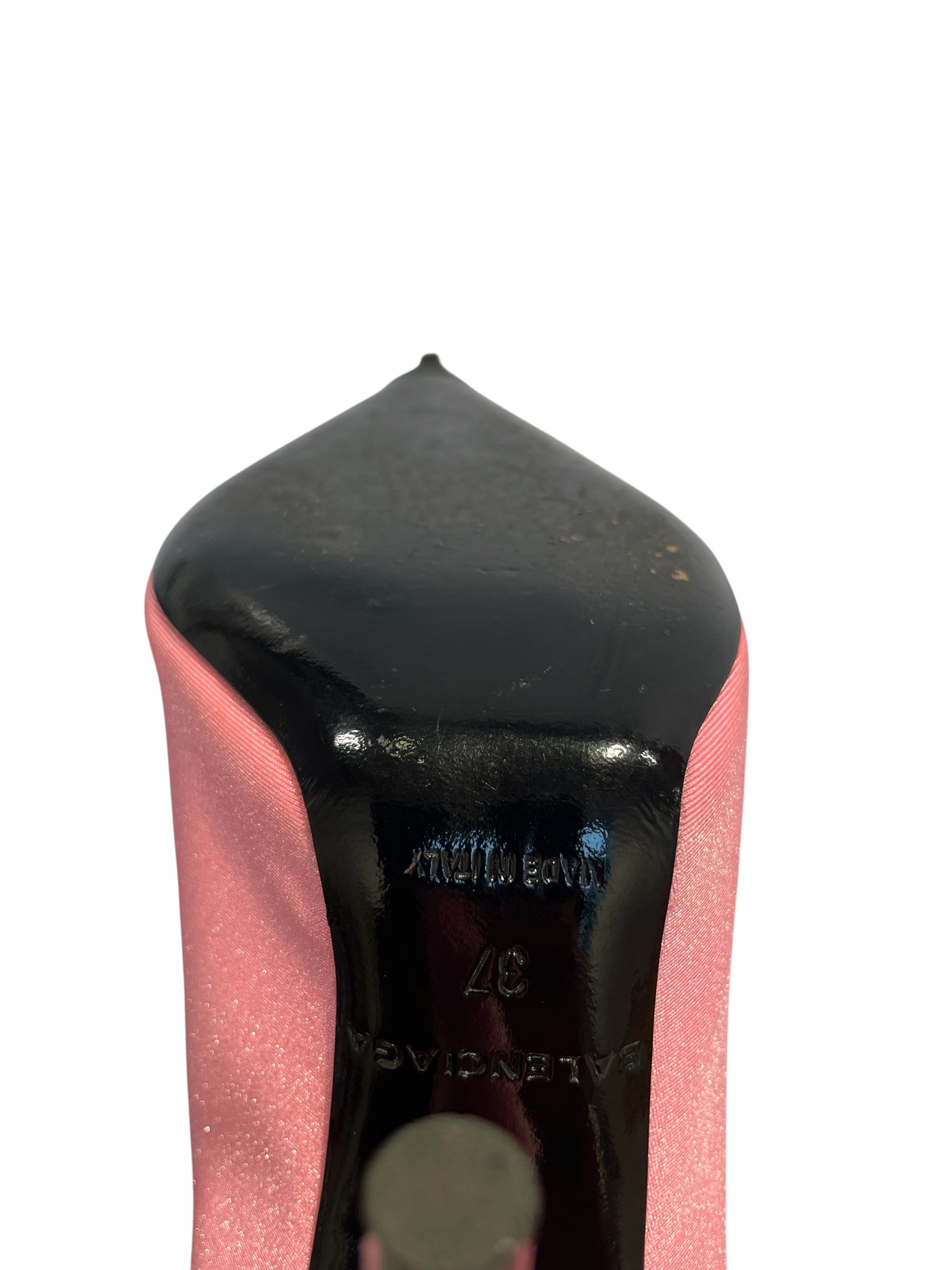 BALENCIAGA/Long Boots/EU 37/Nylon/PNK/PINK LONG SOCK BOOTS view 3