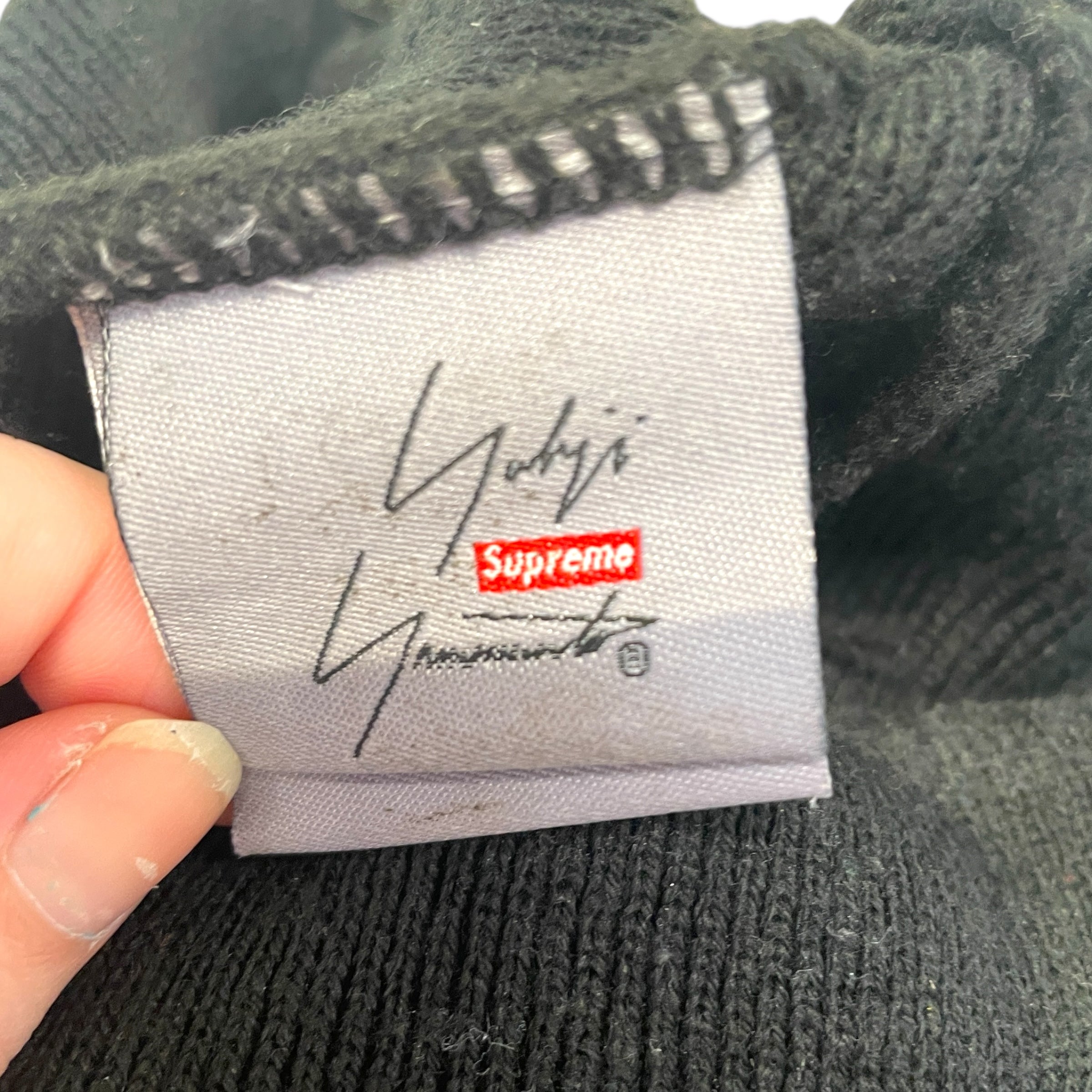 yohji yamamoto x supreme /Beanie/Cotton/BLK/ view 3