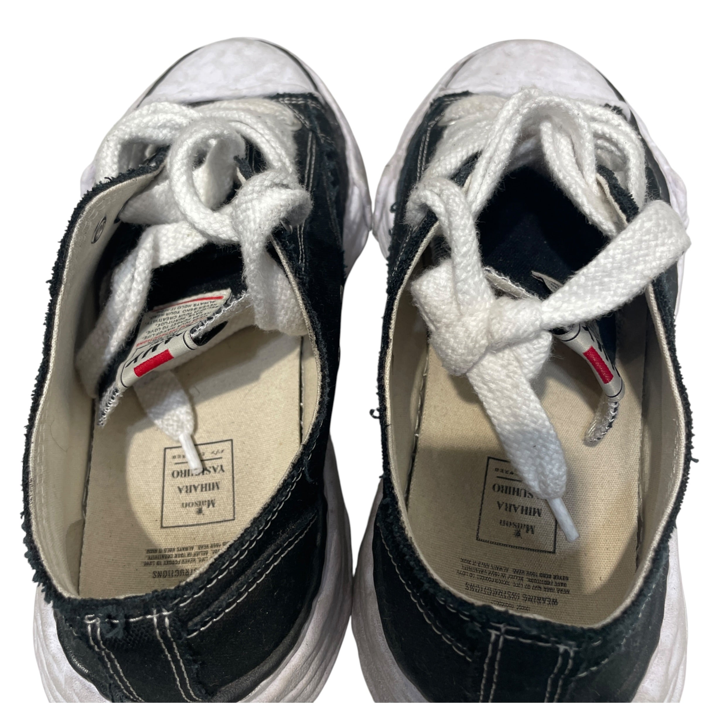 MIHARA YASUHIRO/Low-Sneakers/EU 45/Cotton/BLK/peterson 23 view 5