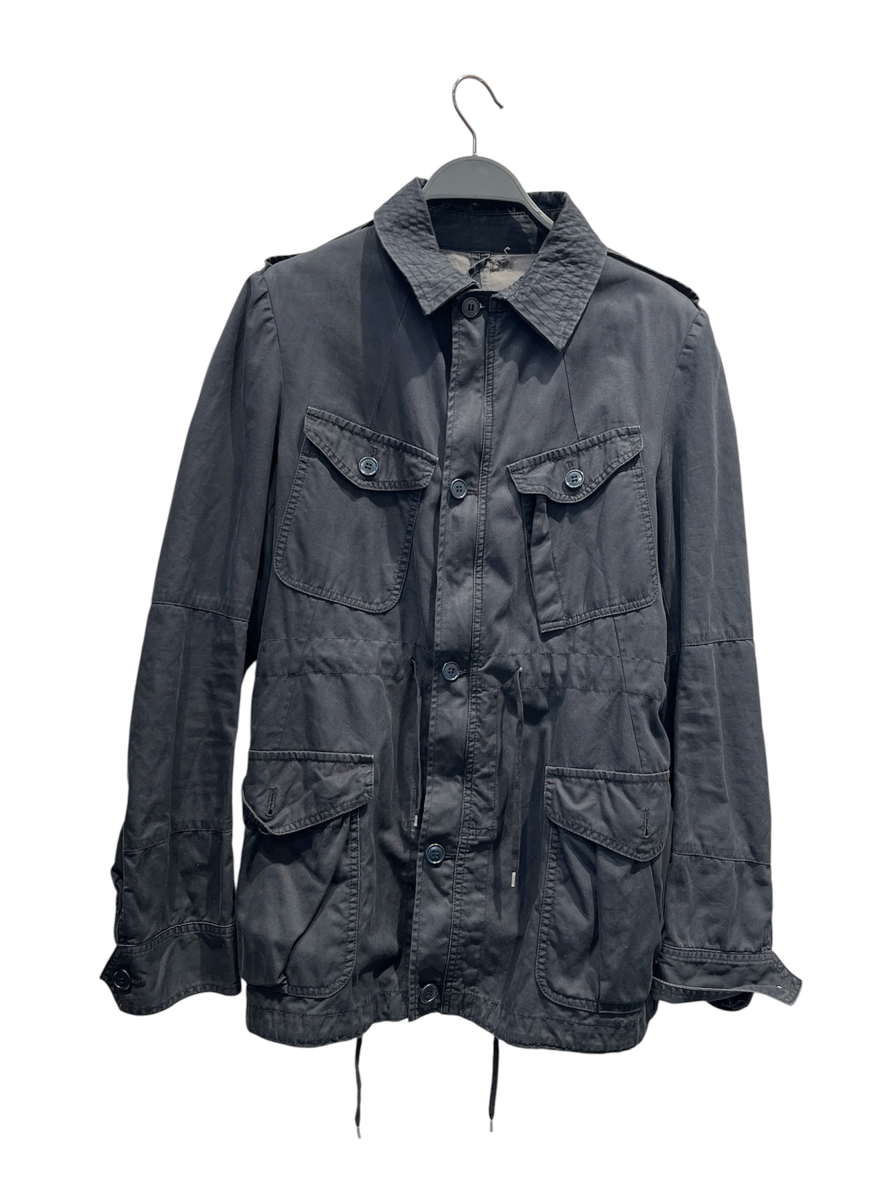 MIHARA YASUHIRO/Jacket/S/Cotton/NVY/MULTI POCKET JKT view 1