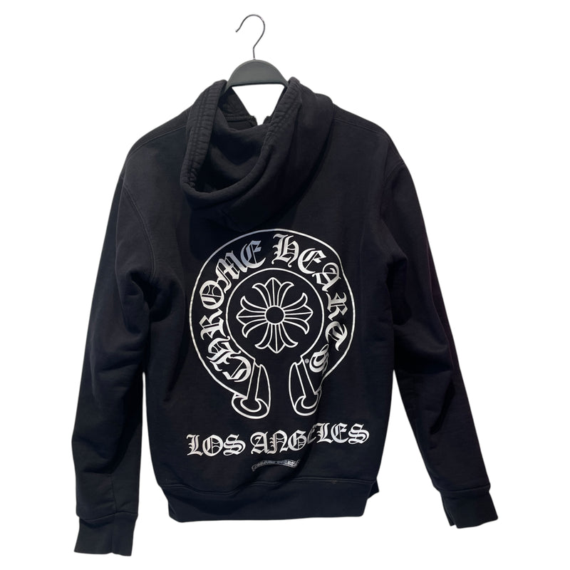 CHROME HEARTS/Zip Up Hoodie/M/Graphic/Cotton/BLK/CLASSIC LOGO