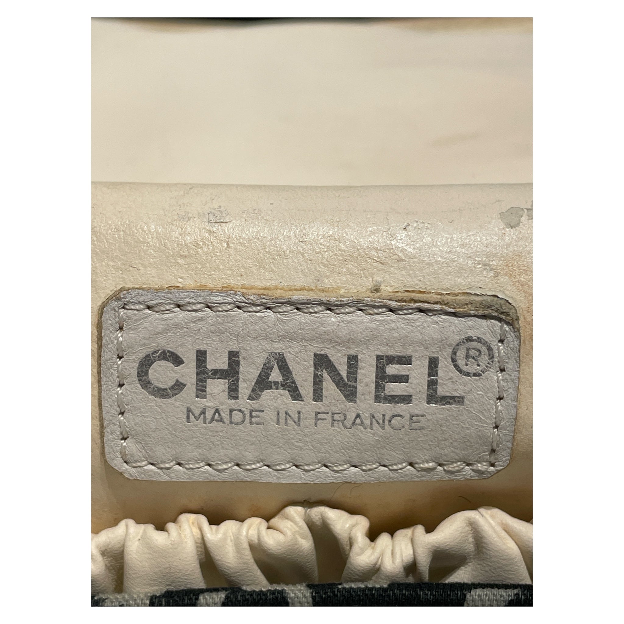 CHANEL/Bag/All Over Print/Cotton/BLK/By the Sea Vanity Bag view 3
