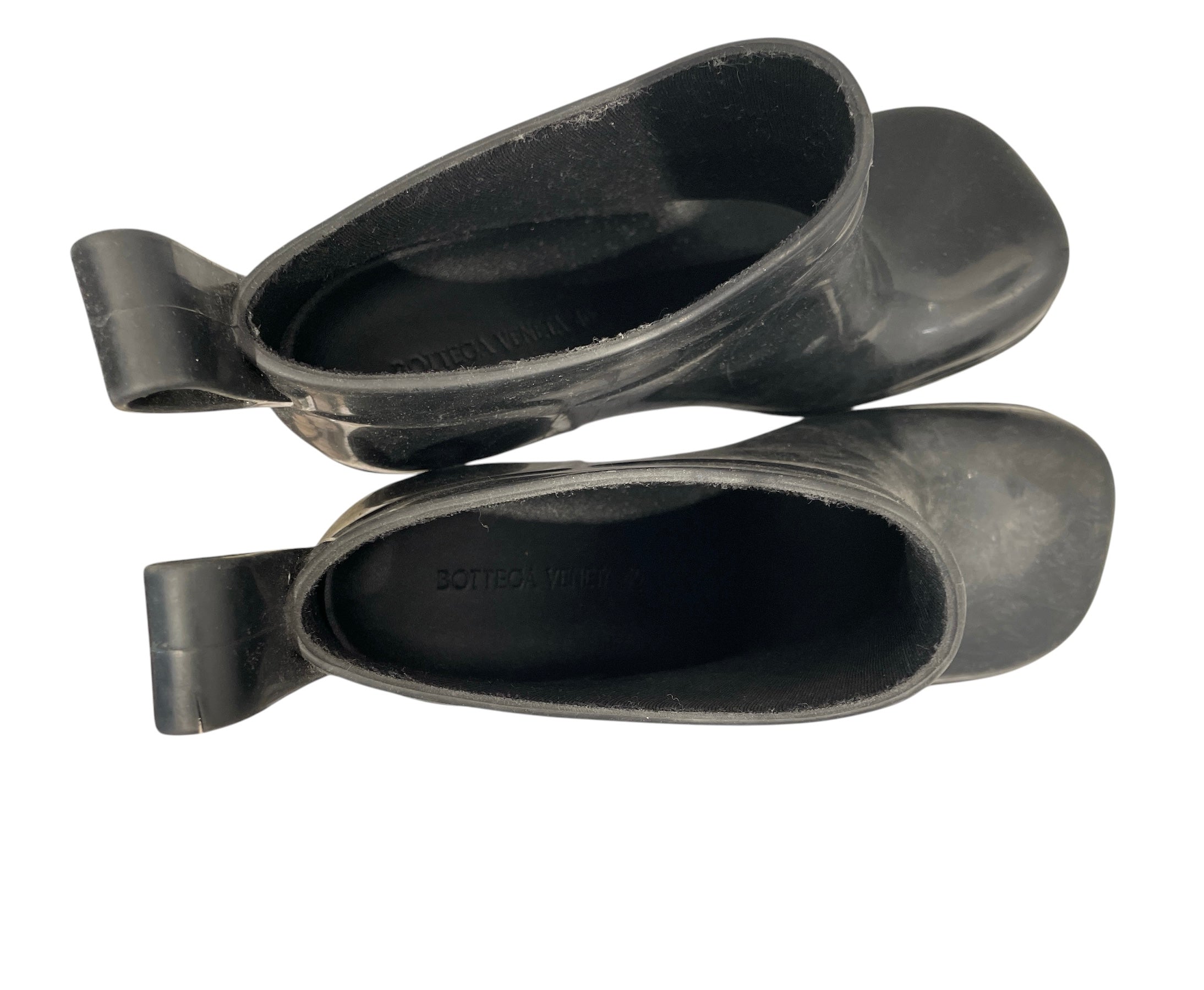BOTTEGA VENETA/Heels/EU 40/BLK/rubber toe heels view 3