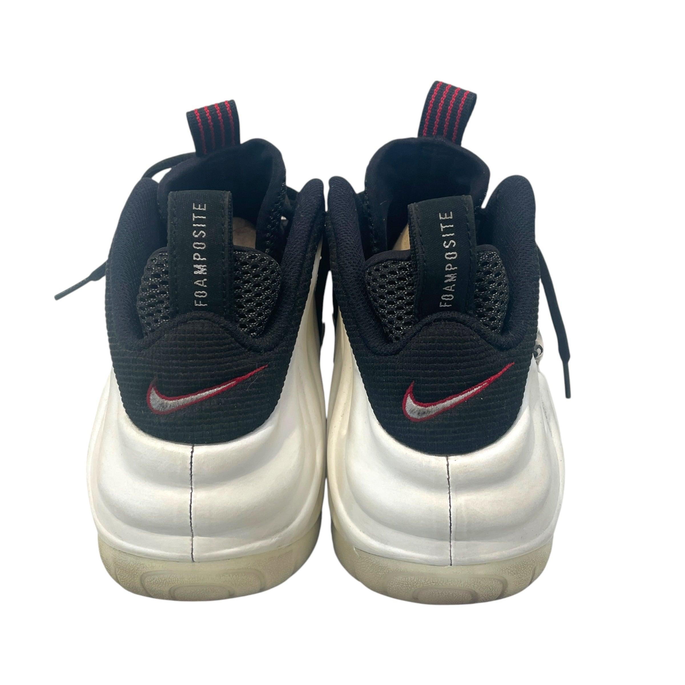 NIKE/Hi-Sneakers/US 12.5/WHT/Foamposite view 2