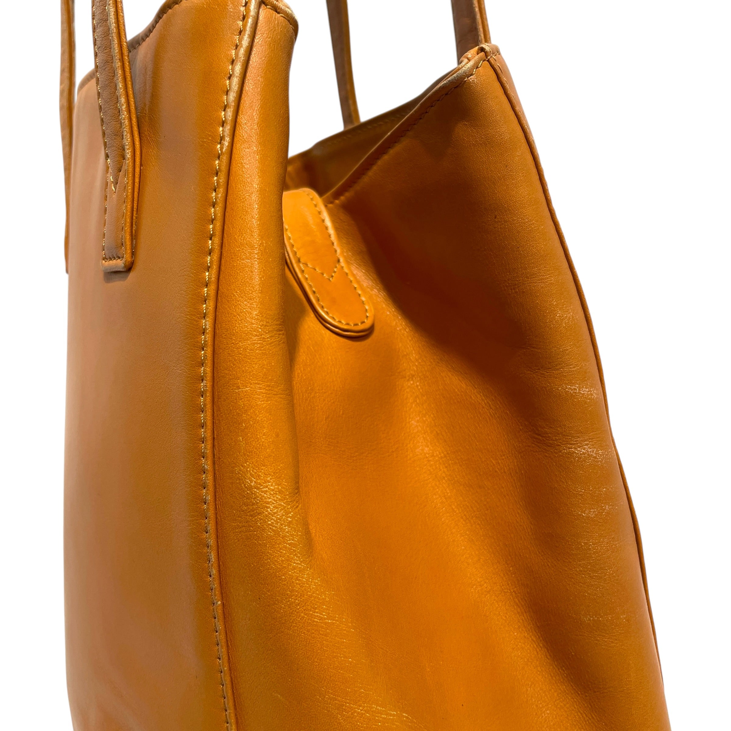 Christian Dior/Cross Body Bag/Plaid/Leather/BRW/Two-Way Shopper Tote Bag view 4