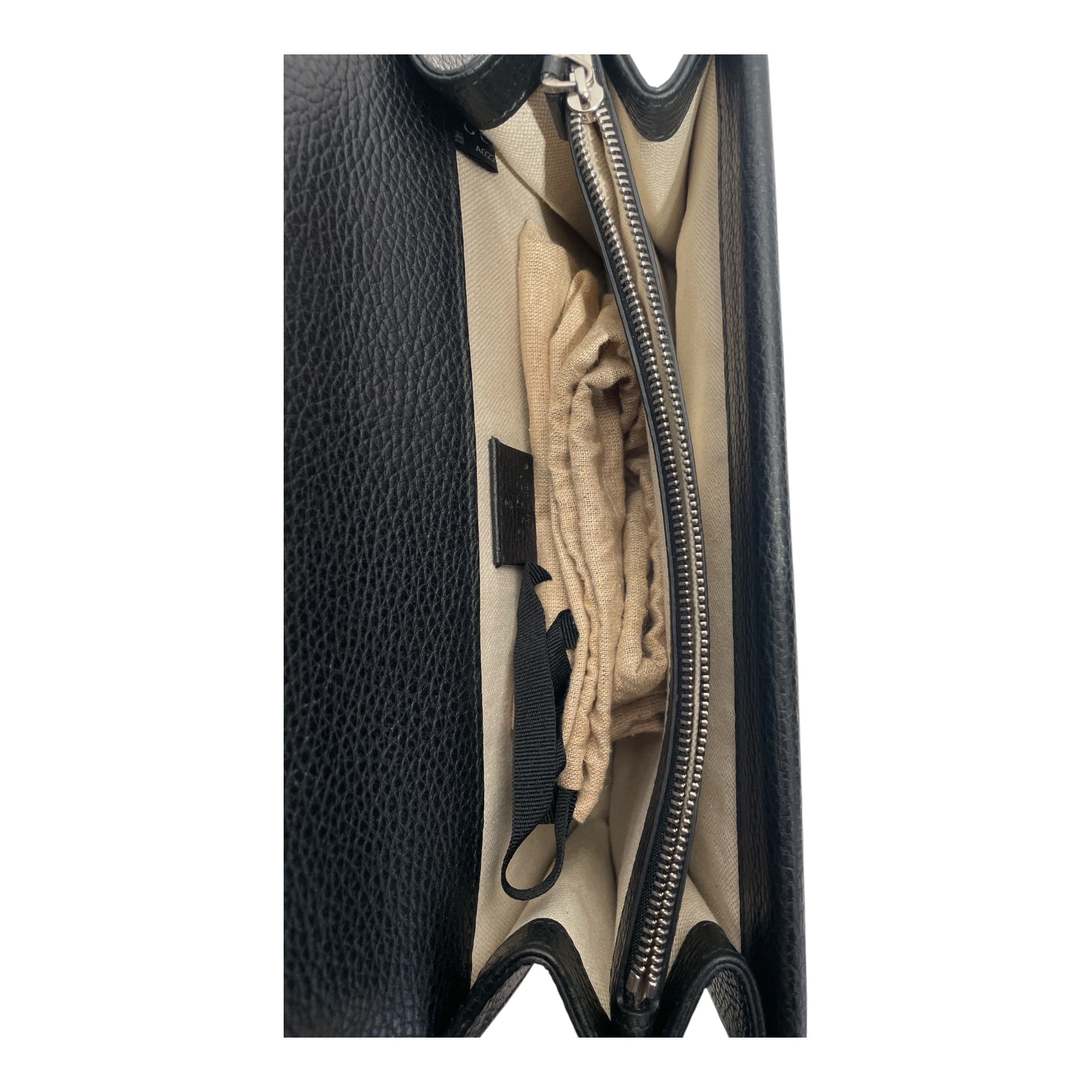 GUCCI/Hand Bag/Leather/BLK/Dionysus Black Bag view 4