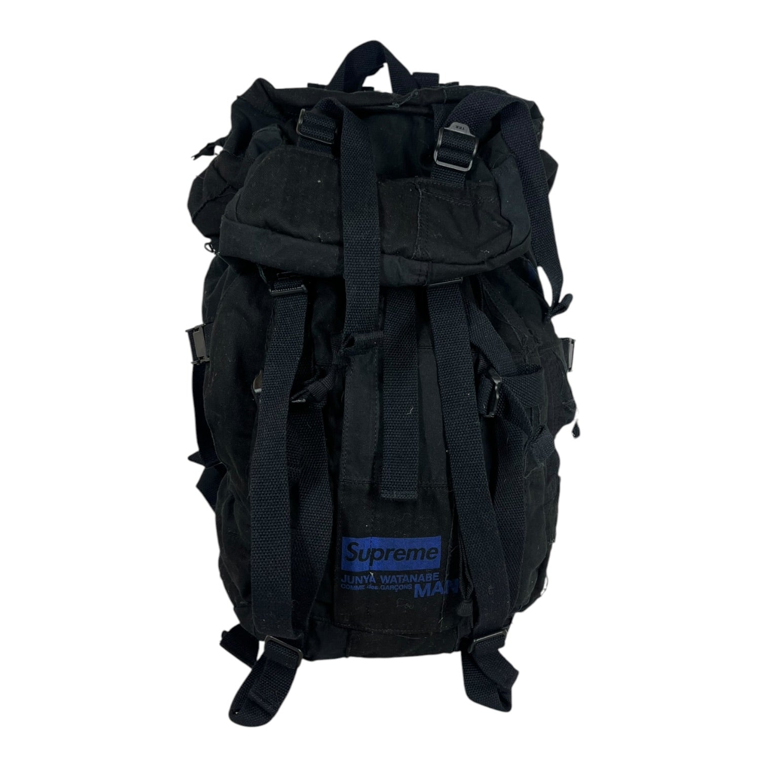 Supreme/JUNYA WATANABE COMME des GARCONS MAN/Backpack/Cotton/BLK/FW21 Patchwork Backpack view 1