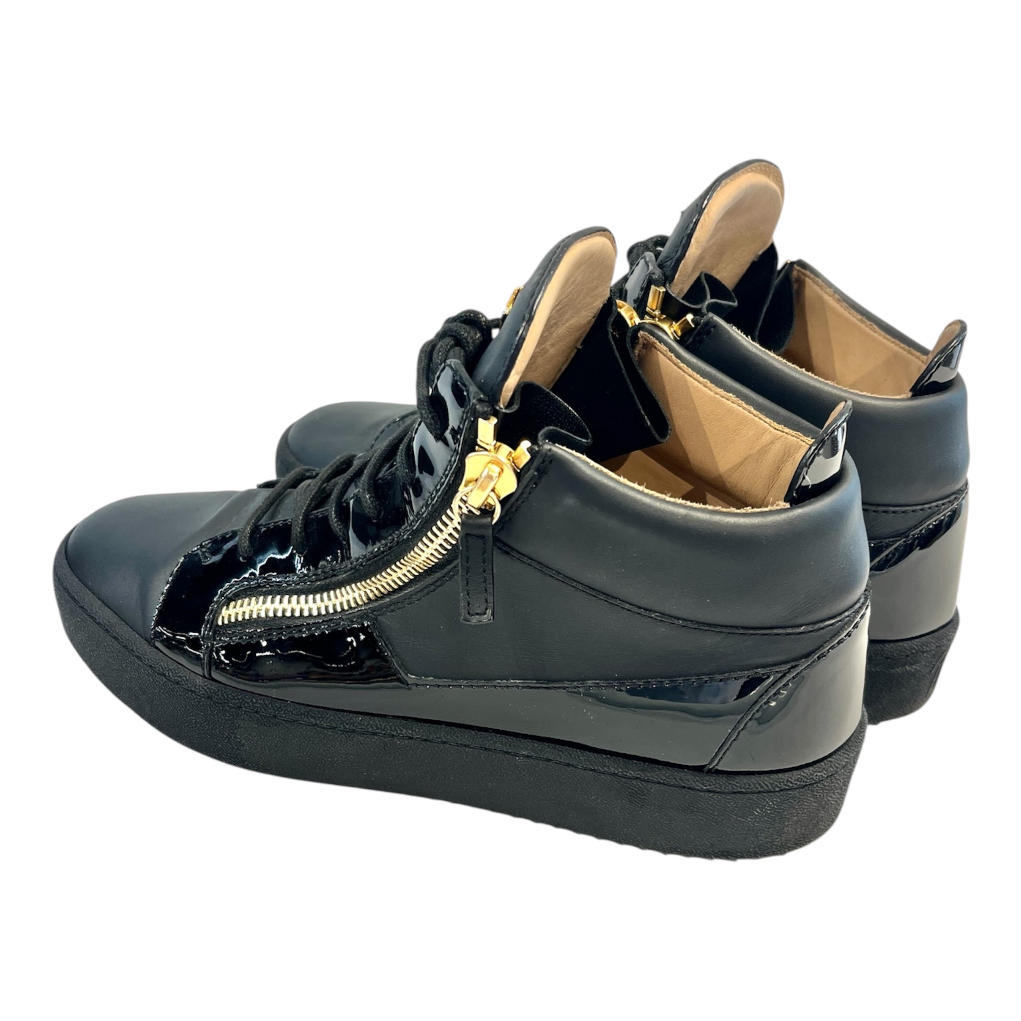 Giuseppe Zanotti/Hi-Sneakers/US 10/BLK/Straight Tip/ view 2