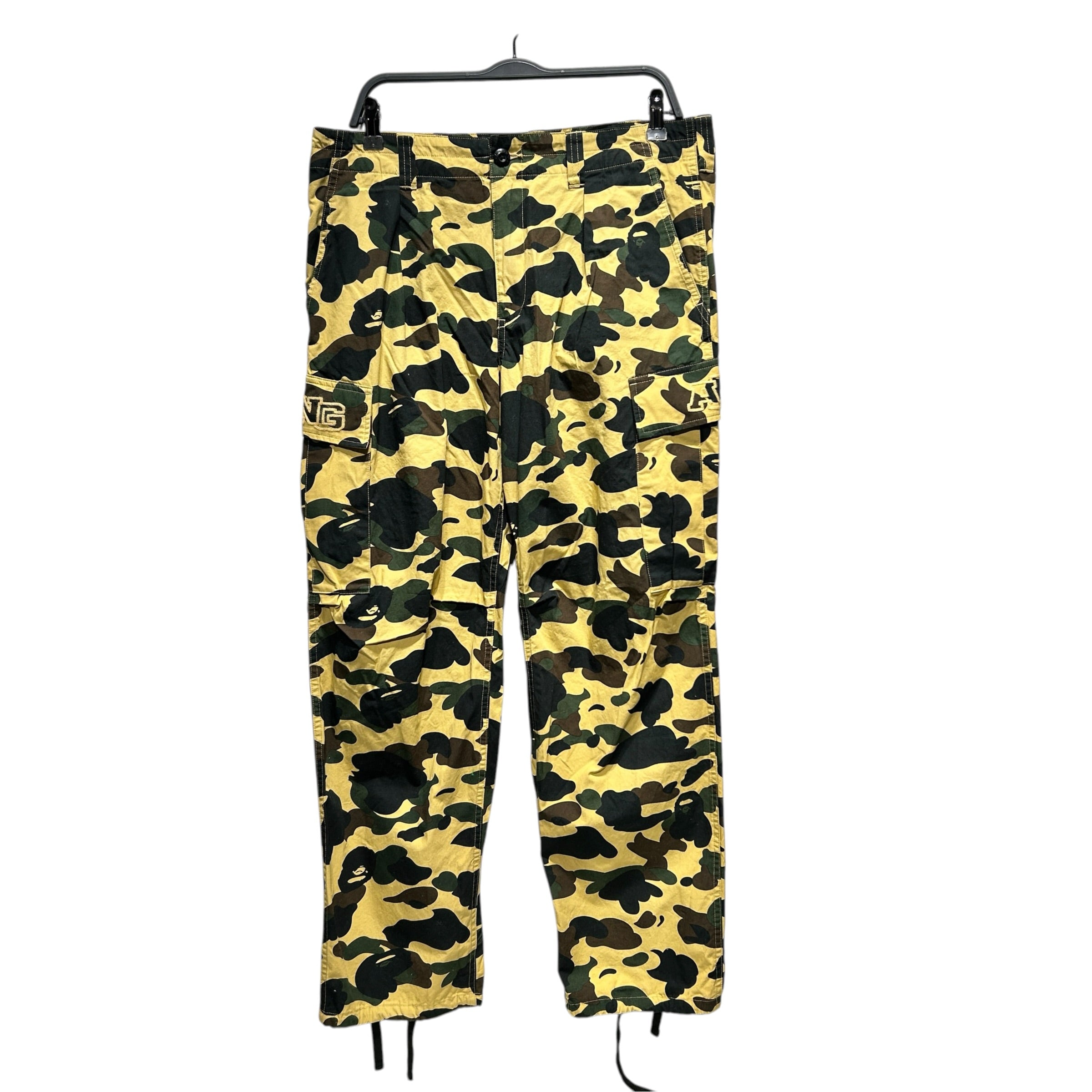 A BATHING APE/Cargo Pants/L/Cotton/GRN/Camouflage/Camo Cargo Pants view 1