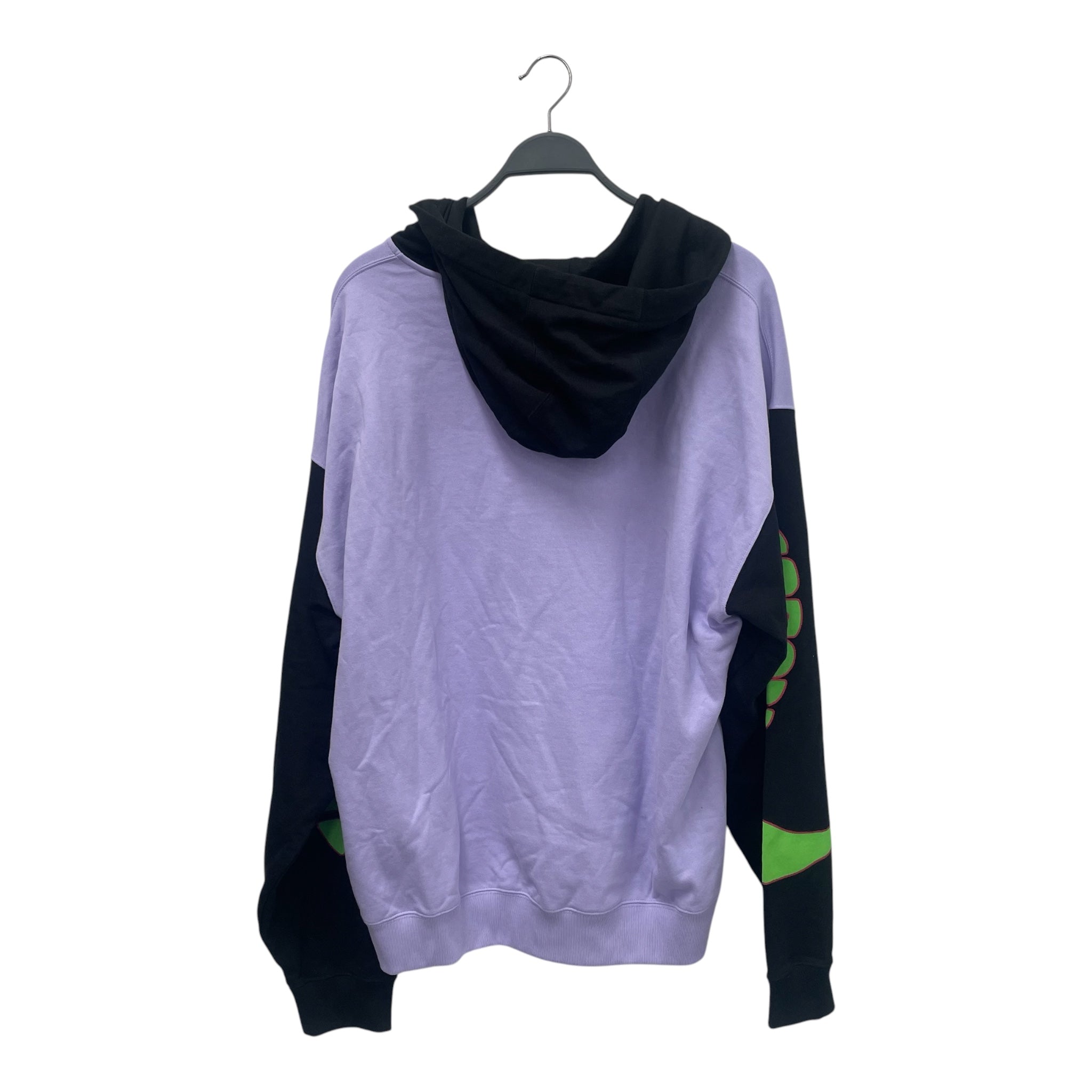 VERSACE/Hoodie/XXXL/Graphic/Cotton/PPL/green/fuschia logo view 2