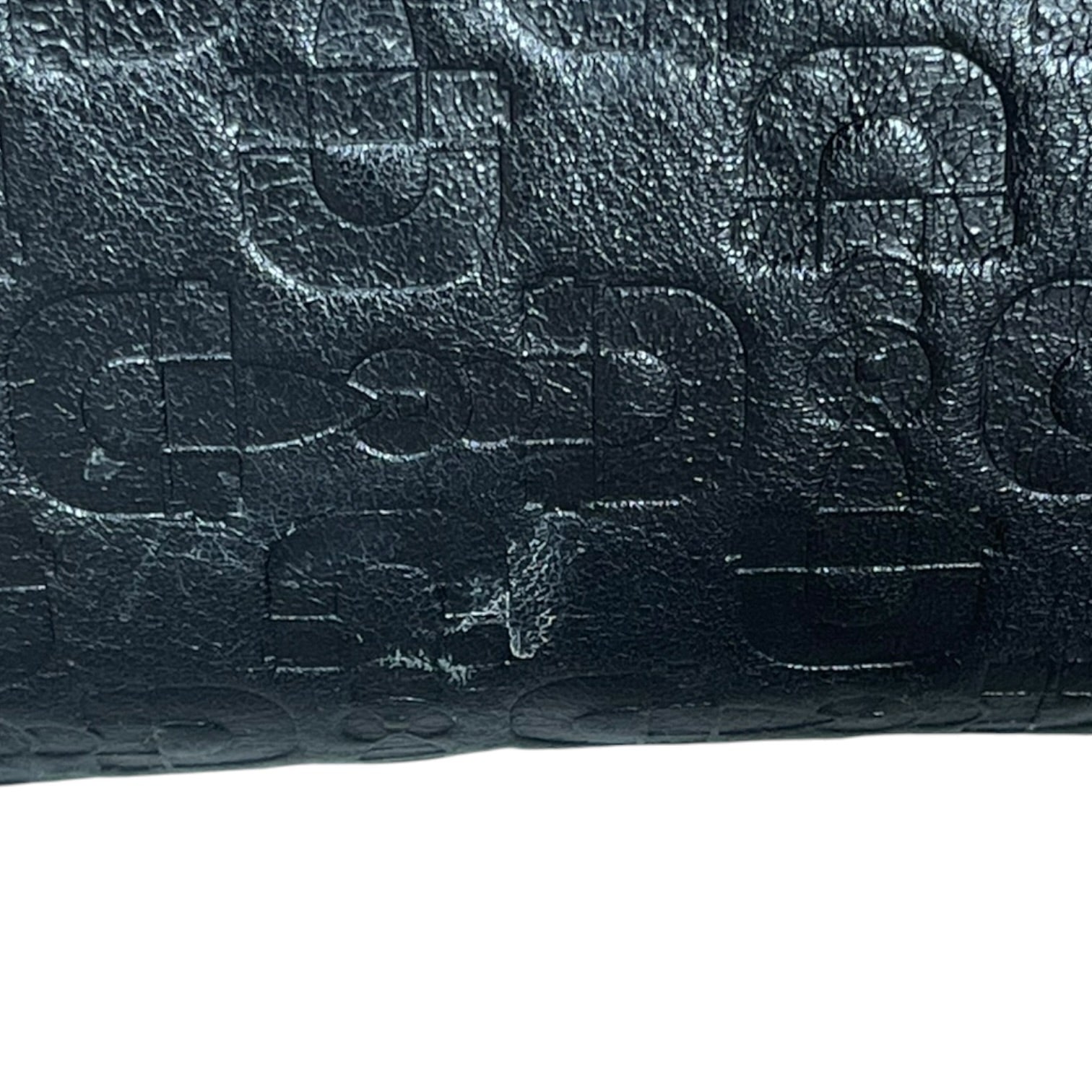 GUCCI/Hand Bag/All Over Print/Leather/BLK/HORSEBIT PATTERN view 5
