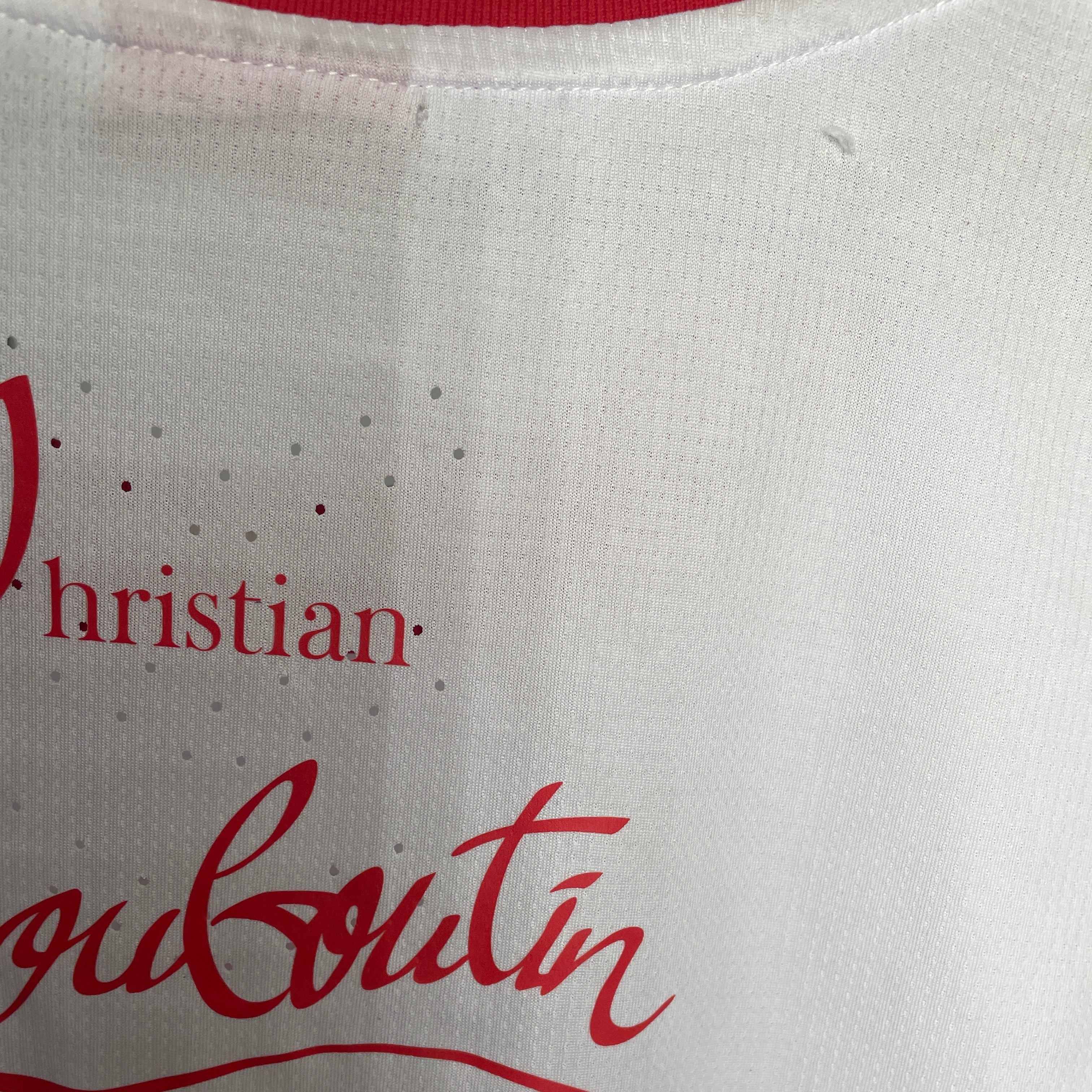 Christian Louboutin/Tank Top/Silk/WHT/ASTRO LOUBI JERSEY view 7