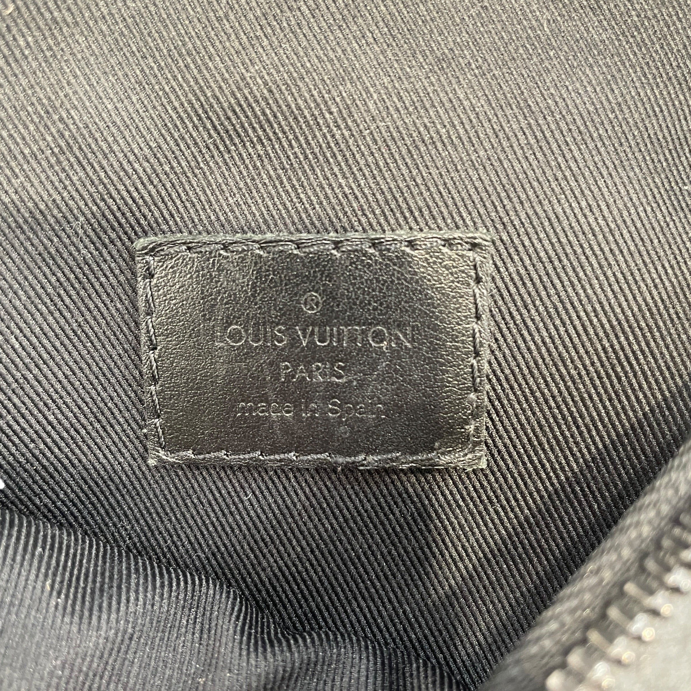 LOUIS VUITTON/Fanny Pack/Leather/BLK/ENTRUPY: KK42YMG view 5