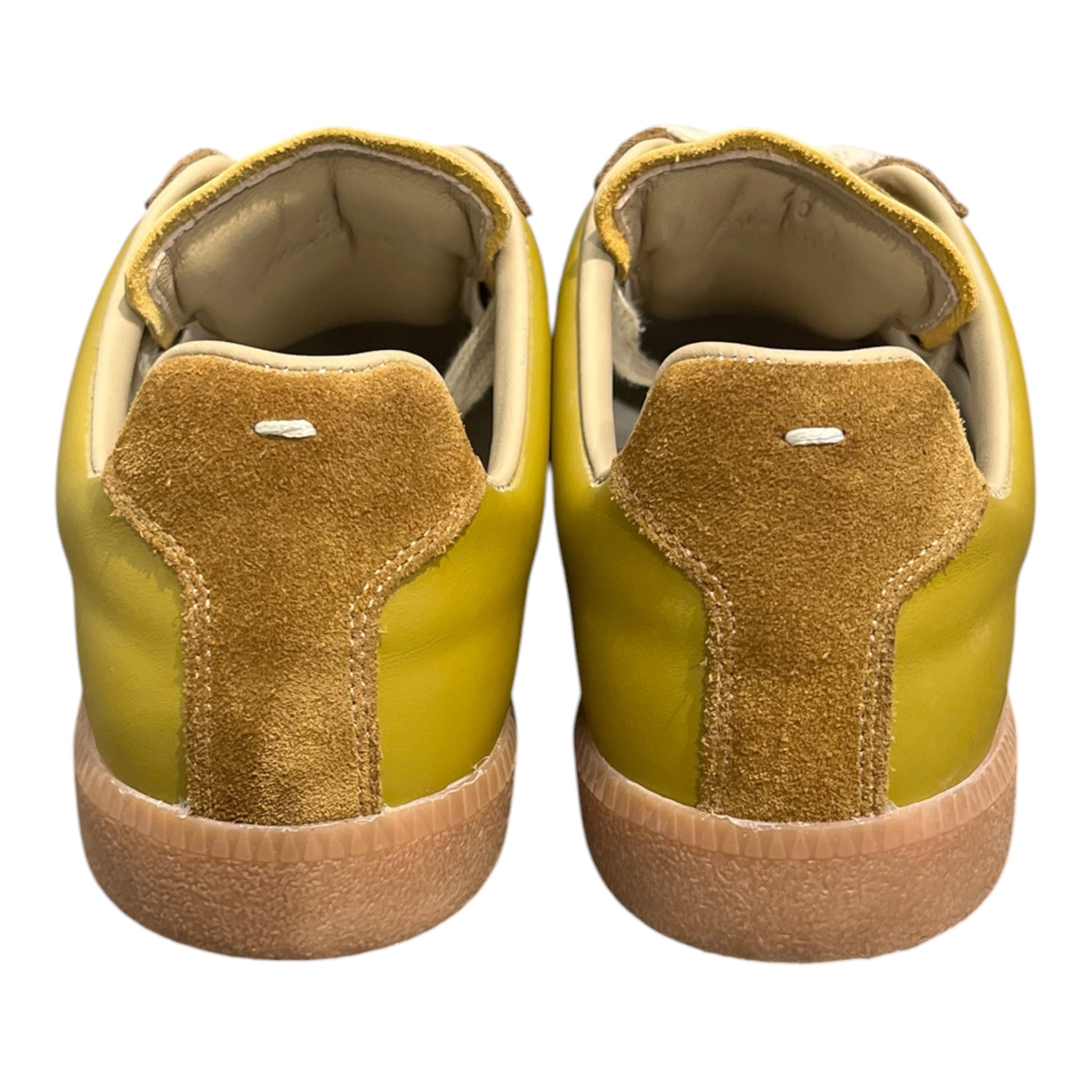 Maison Margiela/Low-Sneakers/EU 40/Leather/YEL/REPLICA LOW GAT view 5