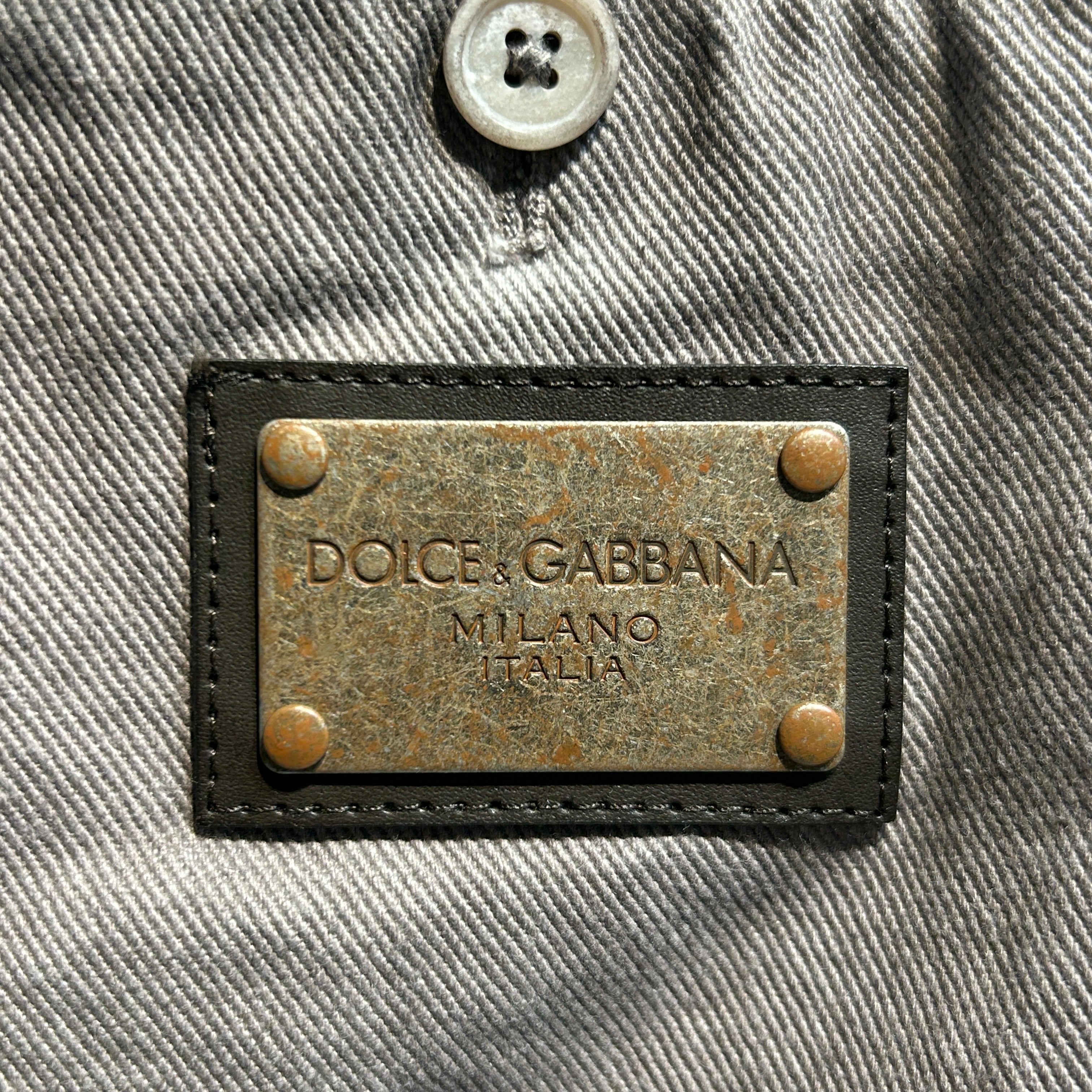 DOLCE&GABBANA/Shorts/48/Cotton/BRW/FADED WASH SHORTS view 4