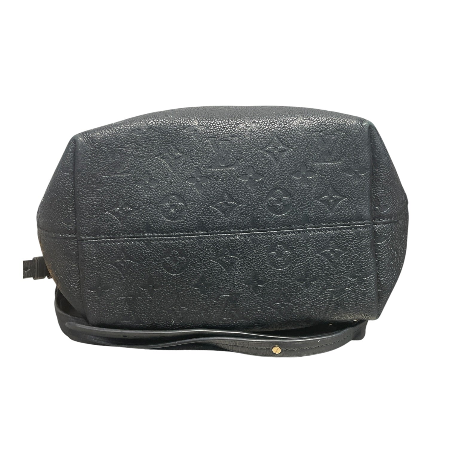 LOUIS VUITTON/Backpack/OS/Monogram/Leather/BLK/Drawstring Mostouris BP view 6