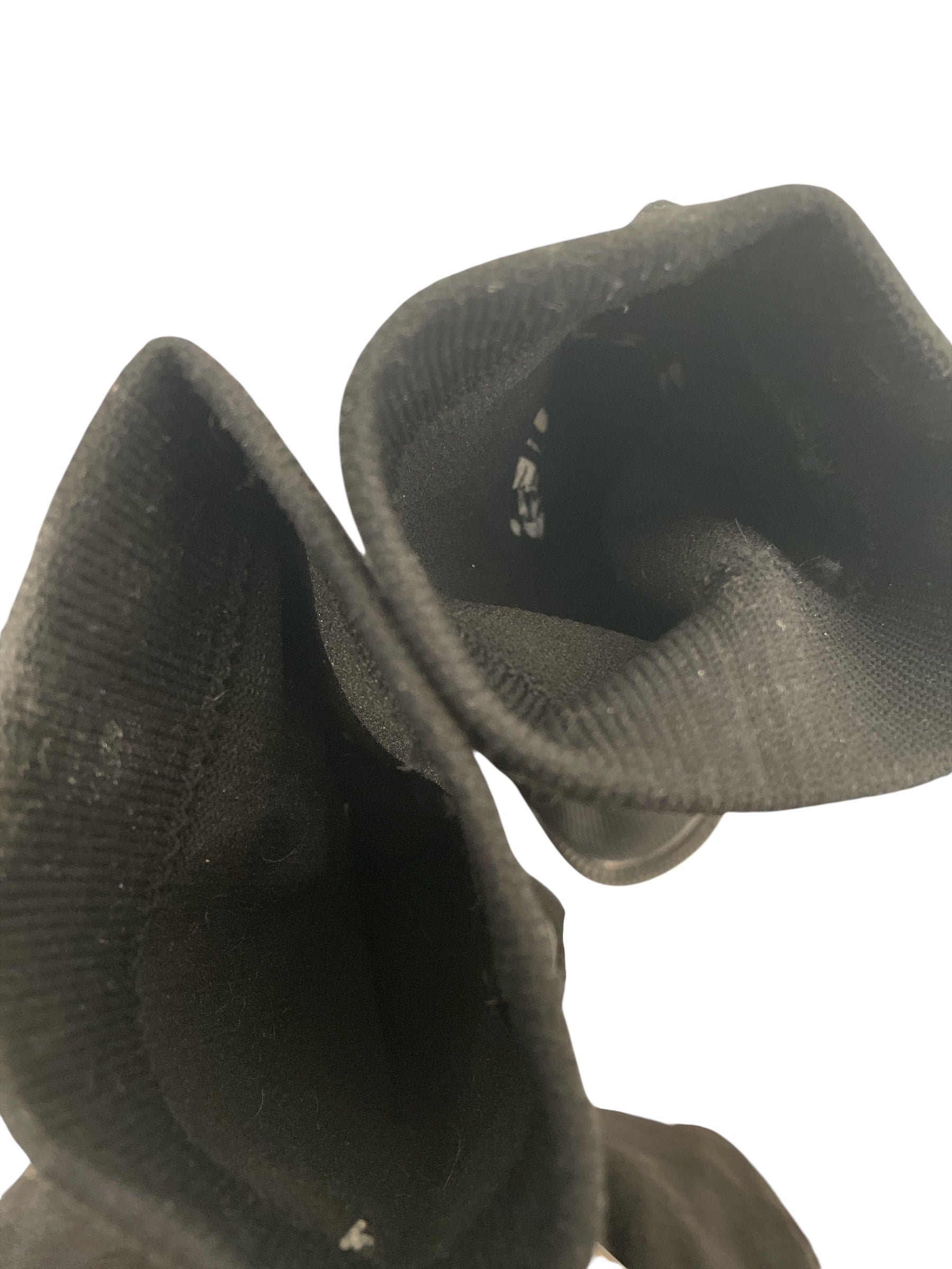 UNTITLED/Boots/EU 36/Cotton/BLK/sock heel with corded heel view 3