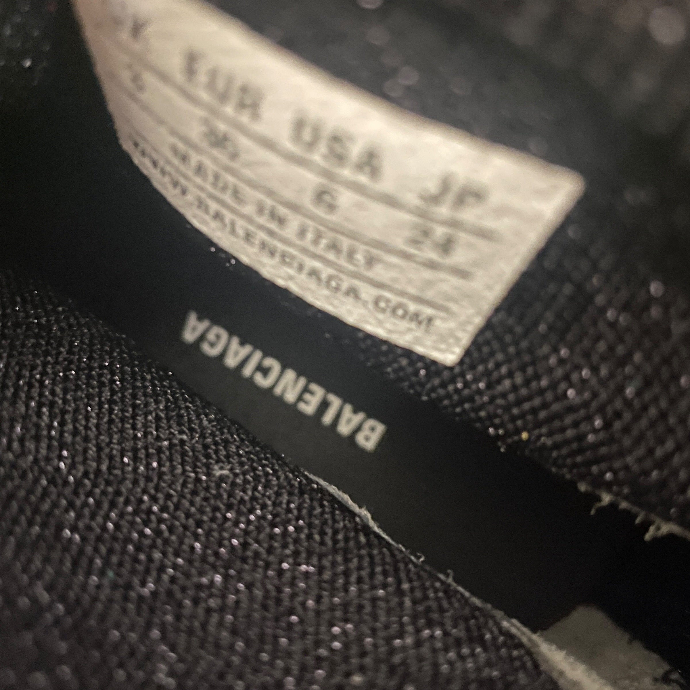 BALENCIAGA/Hi-Sneakers/US 6/BLK/ view 4