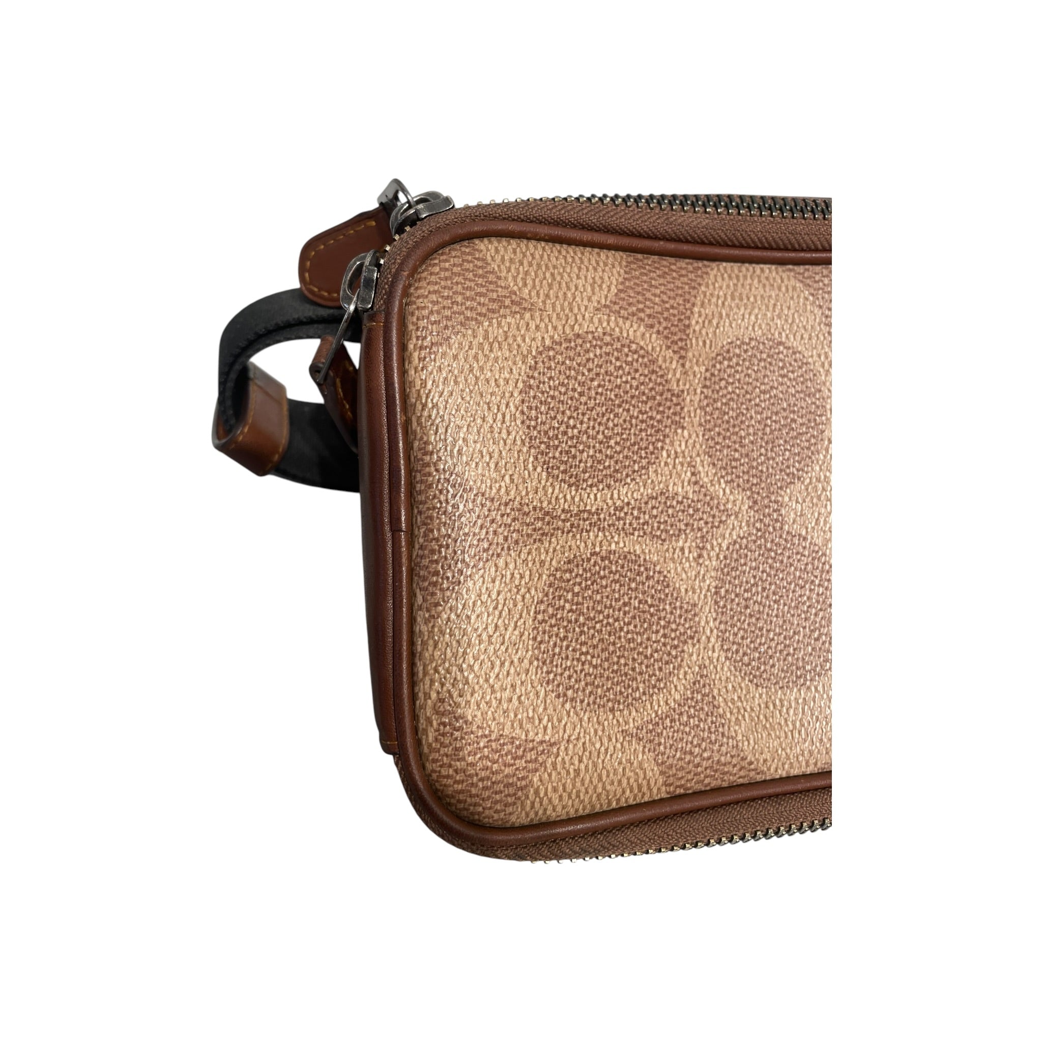 COACH/Cross Body Bag/Monogram/Leather/BRW/stanton crossbody view 6
