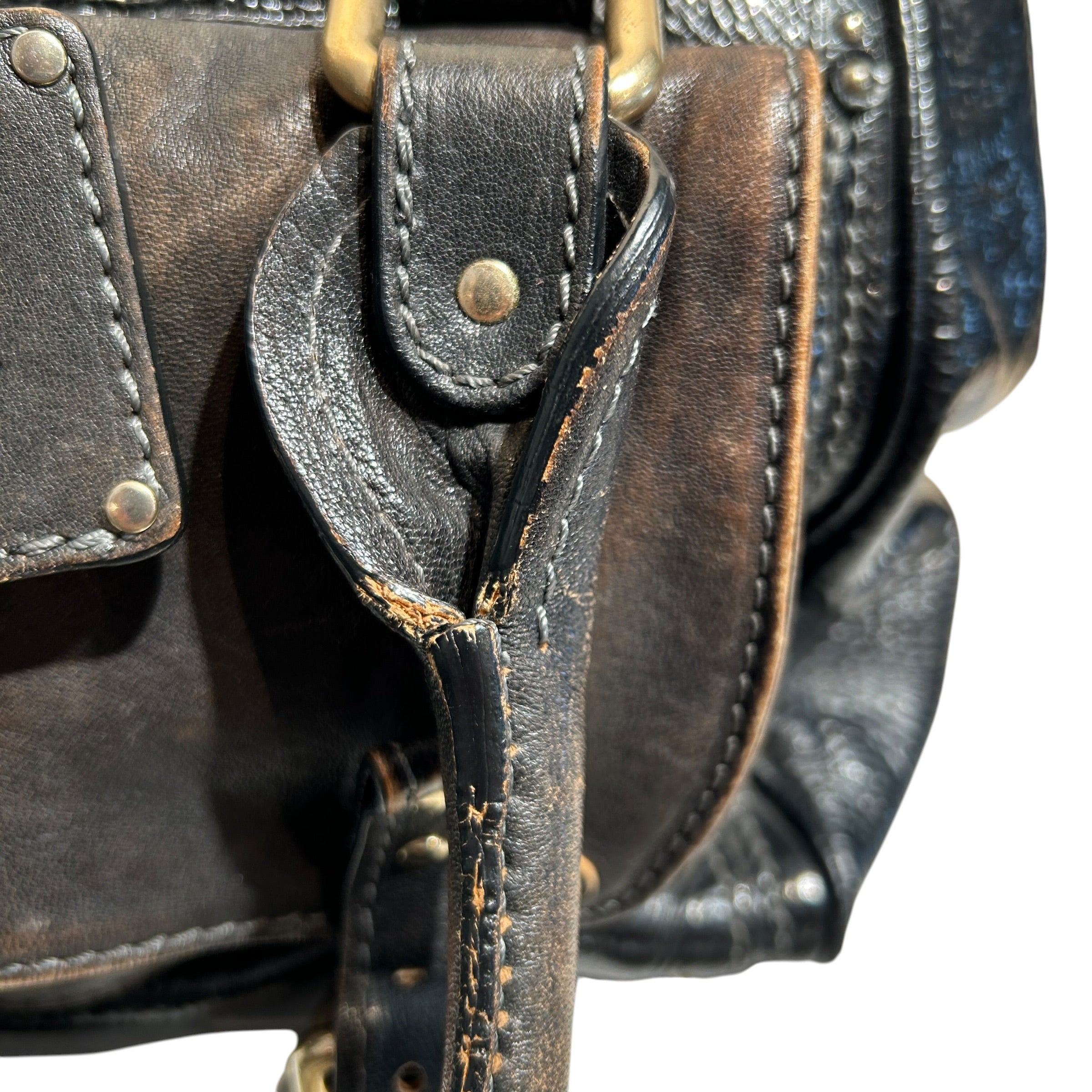 Chloe/Bag/Leather/BLK/Multi Flap W/ Lock view 12