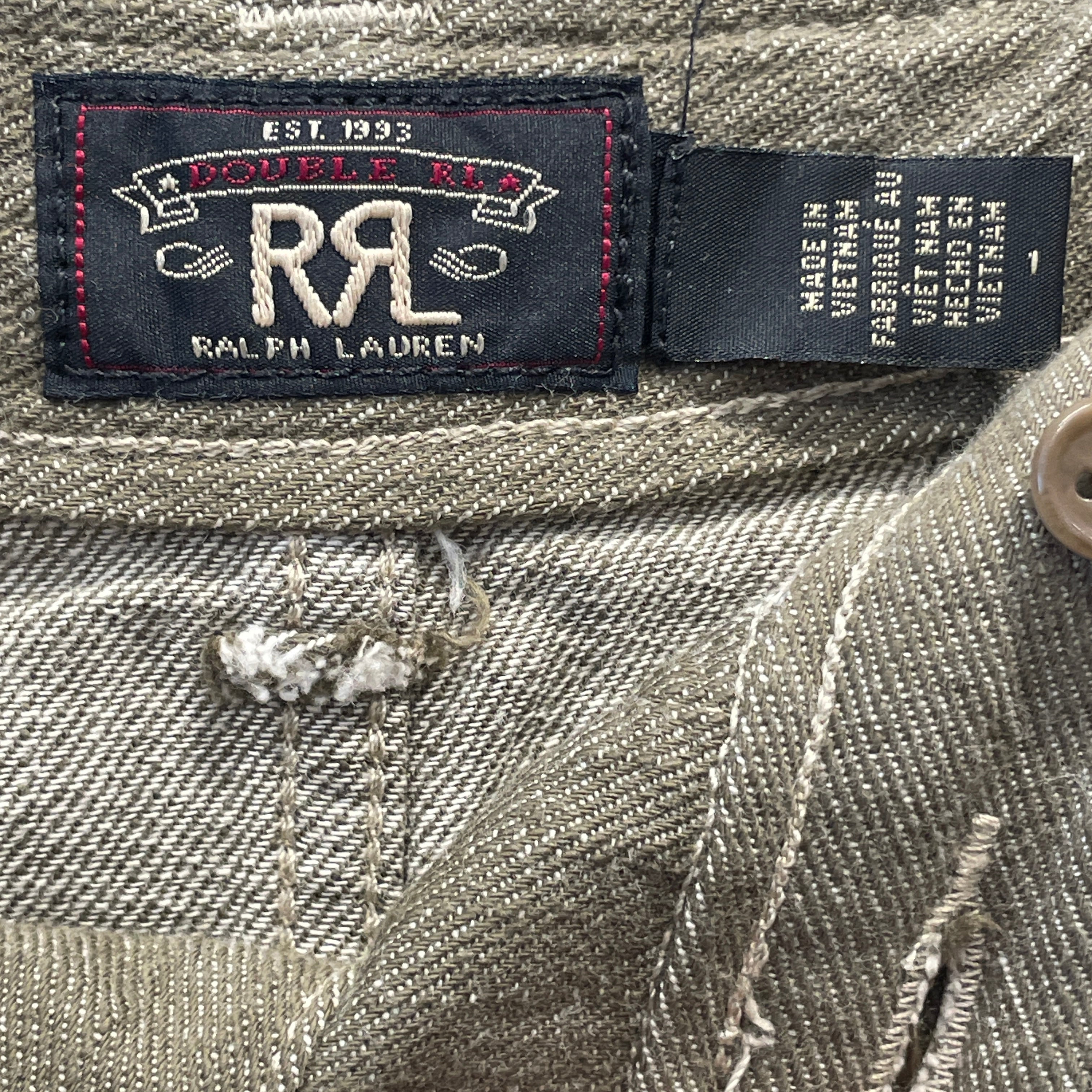 RRL/Long Skirt/1/Cotton/KHK/CARGO SKIRT view 3