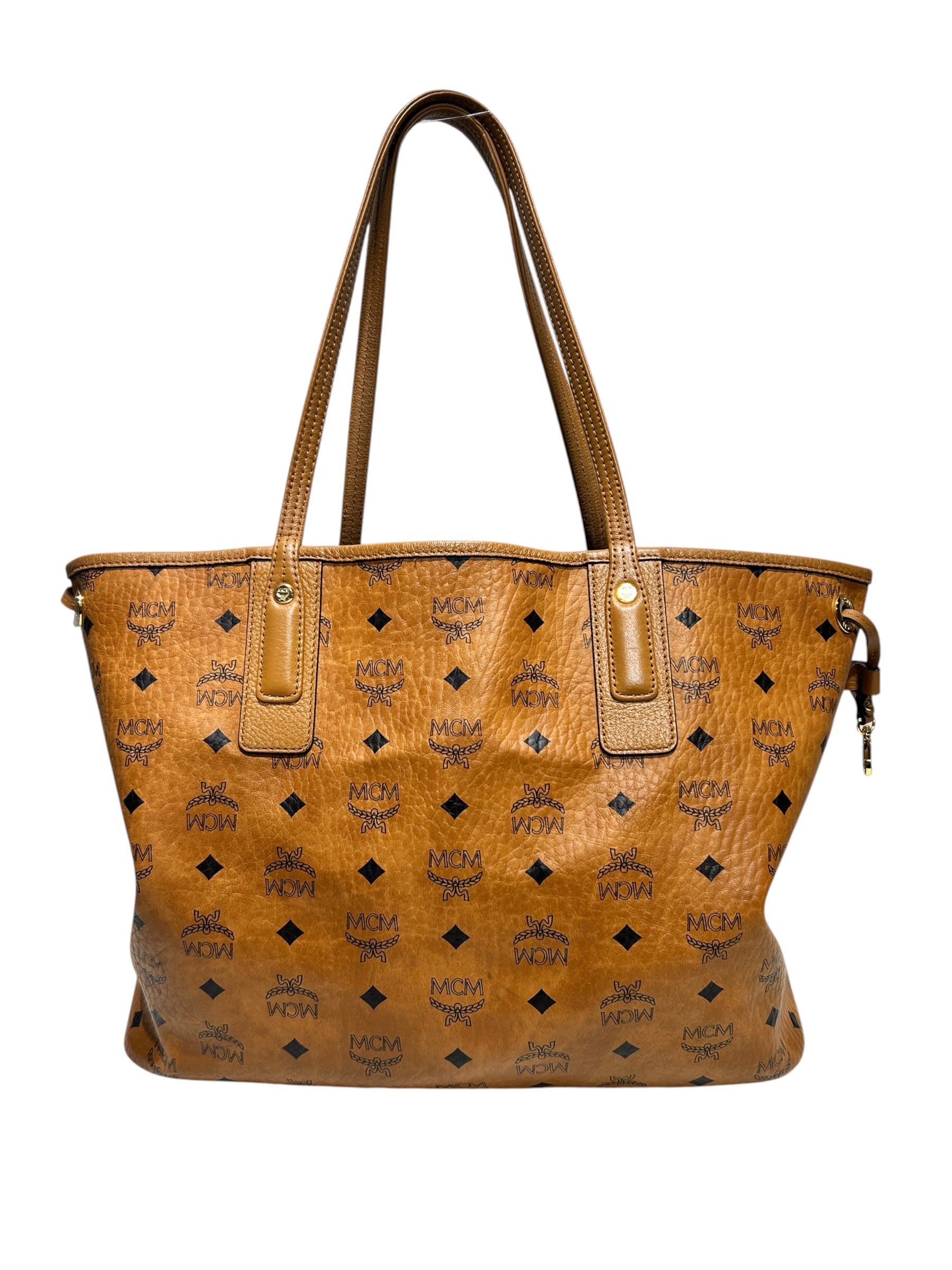 MCM/Tote Bag/Monogram/Hemp/BEG/ view 2