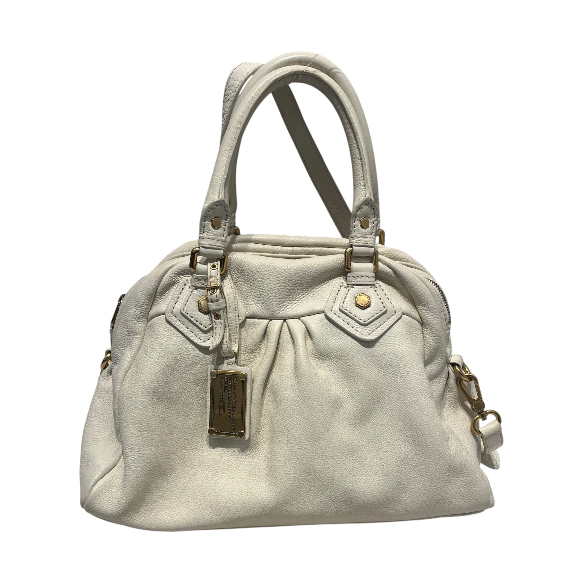 MARC BY MARC JACOBS/Hand Bag/Cowhide/CRM/Q BABY GROOVY/GOLD HARDWARE view 2