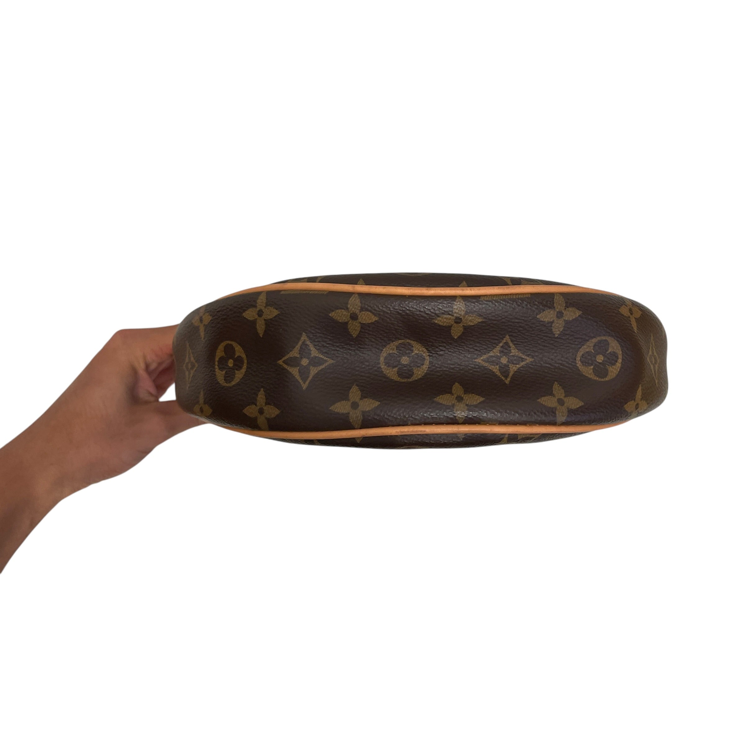 LOUIS VUITTON/Hand Bag/Monogram/Leather/BRW/LOOP HANDBAG view 3