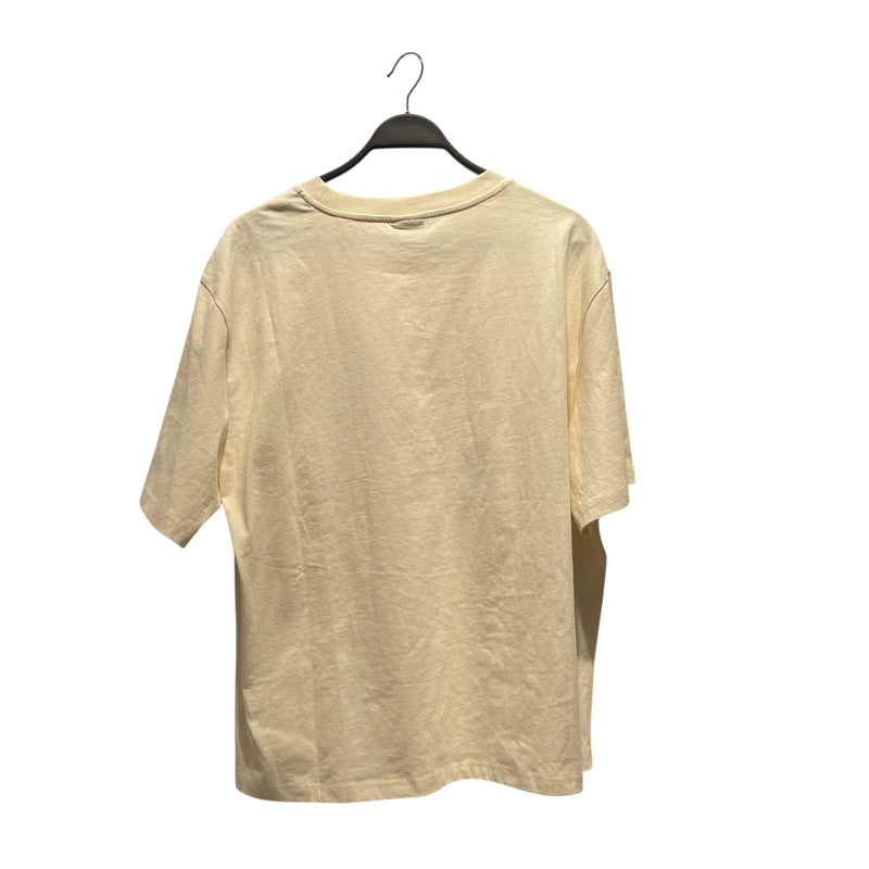 AVZA/T-Shirt/XL/Cotton/CRM/All Over Print/