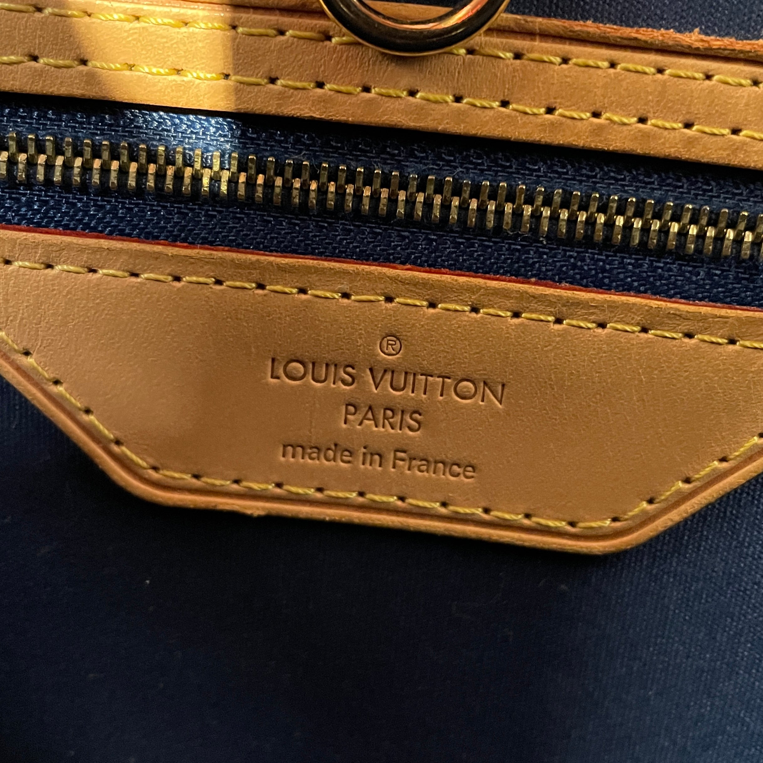 LOUIS VUITTON/Hand Bag/All Over Print/Leather/BLU/VERNIS IKAT CATALINA view 3