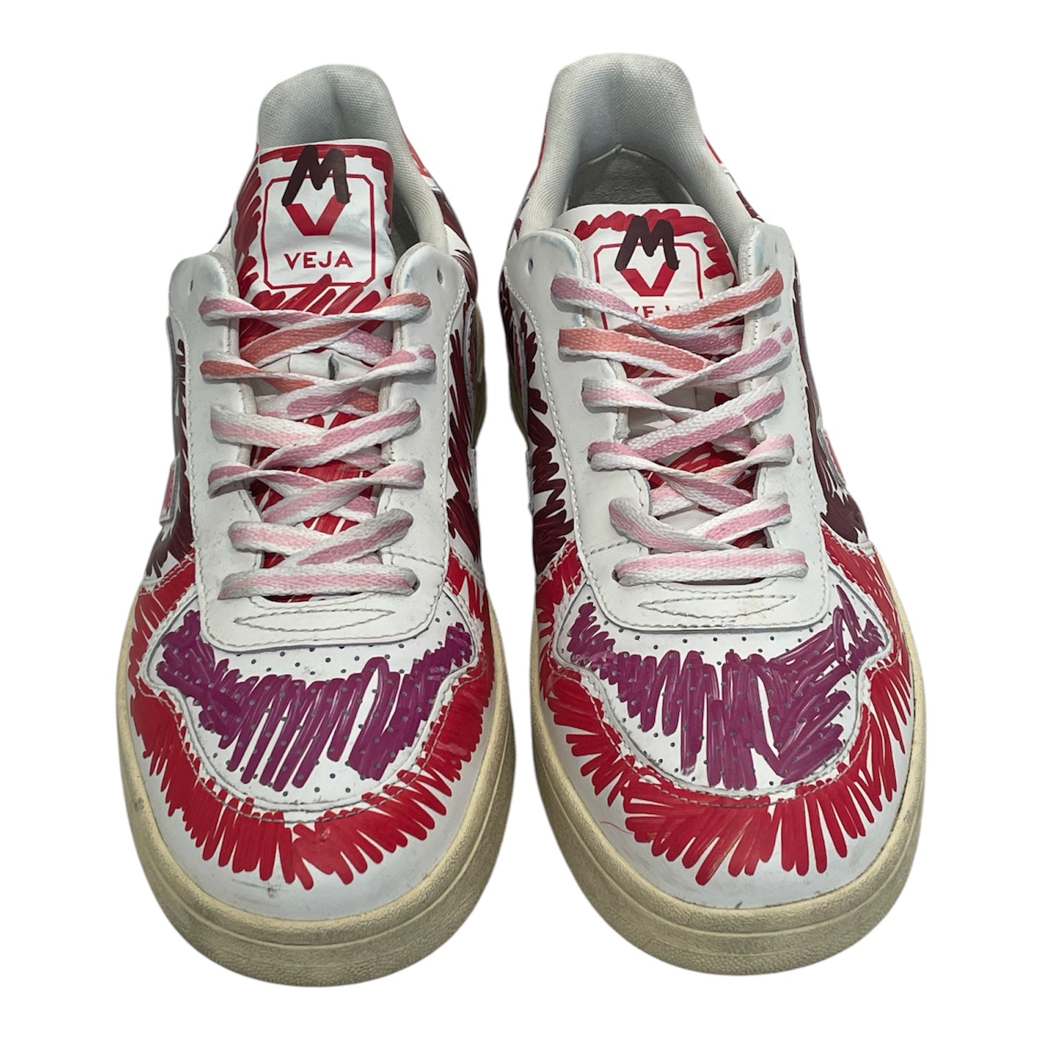 MARNI/VEJA/Hi-Sneakers/US 9/Graphic/Leather/MLT/ view 4