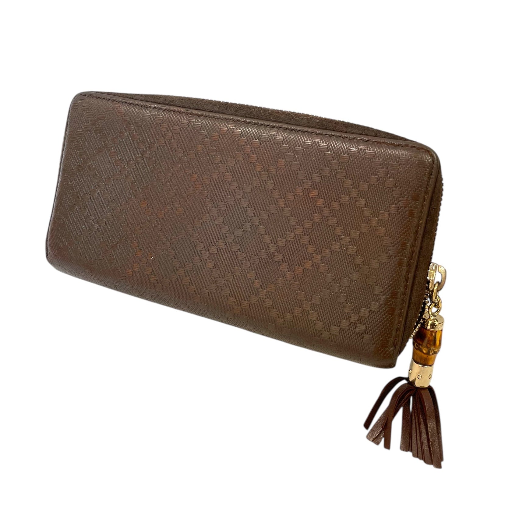 GUCCI/Long Wallet/Plaid/BRW/ view 2