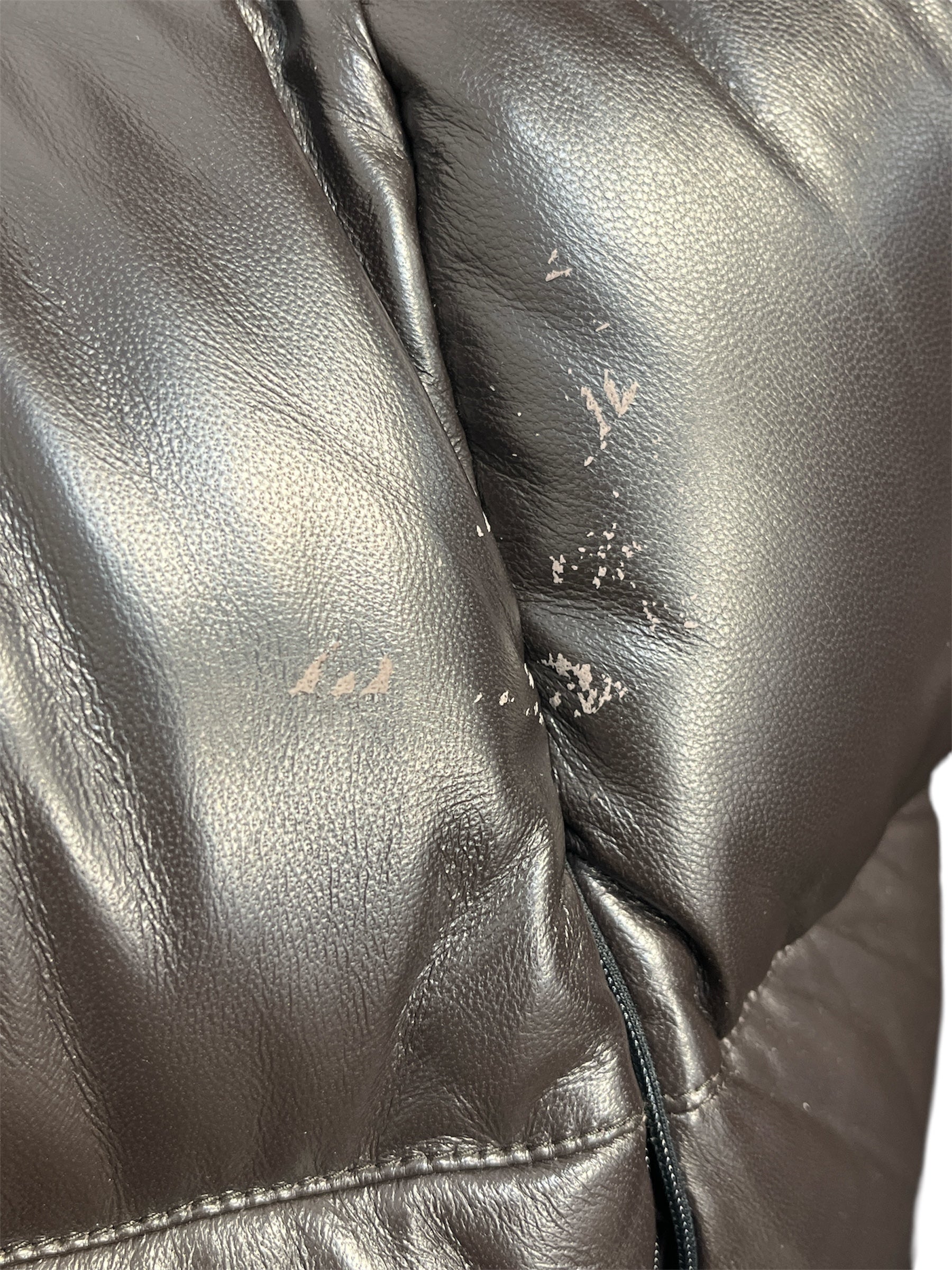 GIVENCHY/Puffer Jkt/54/Leather/BRW/LARGE PUFFER LAMB LEATHER view 5