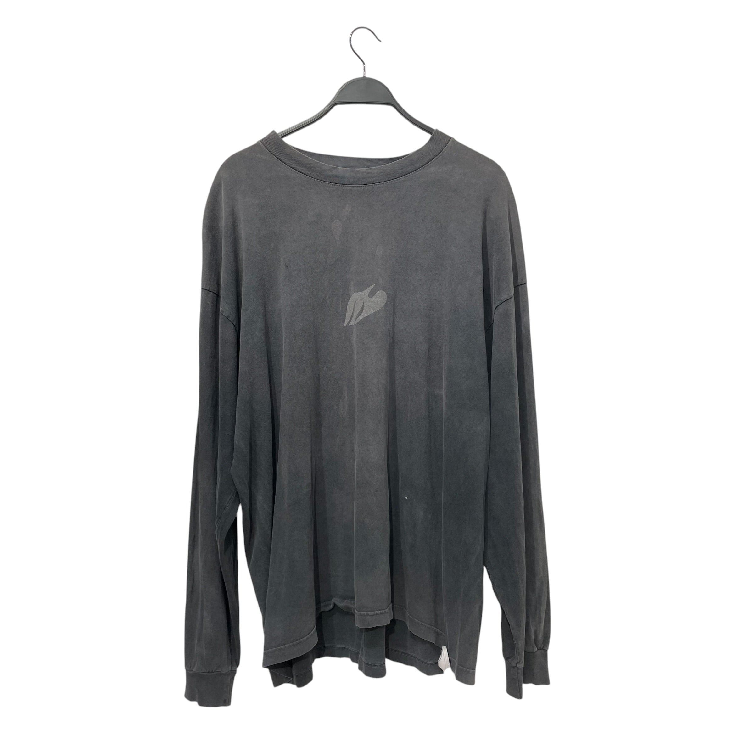 Donda/LS T-Shirt/XL/Cotton/GRY/ view 1