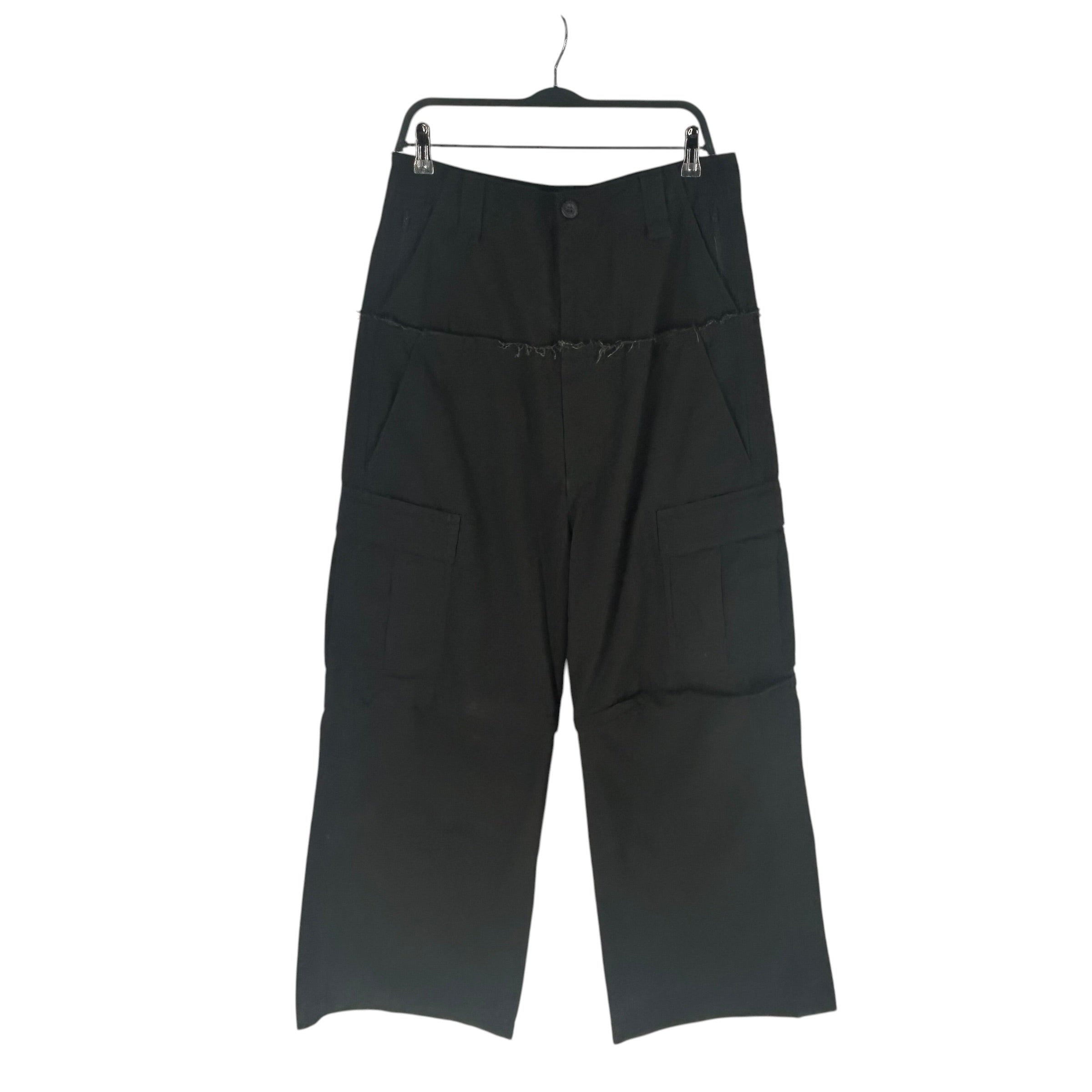 BALENCIAGA/Cargo Pants/S/Cotton/BLK/JP57 2024 01127 view 1