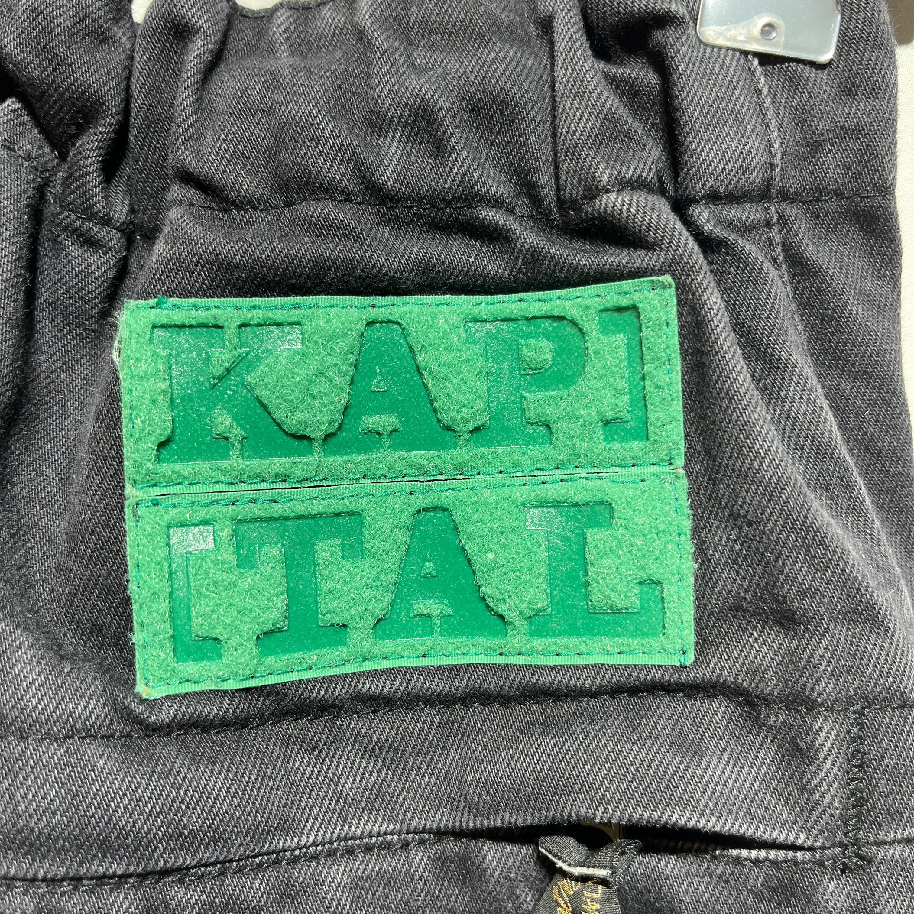 KAPITAL/Straight Pants/M/Denim/BLK/nouvelle shuttle jeans view 3