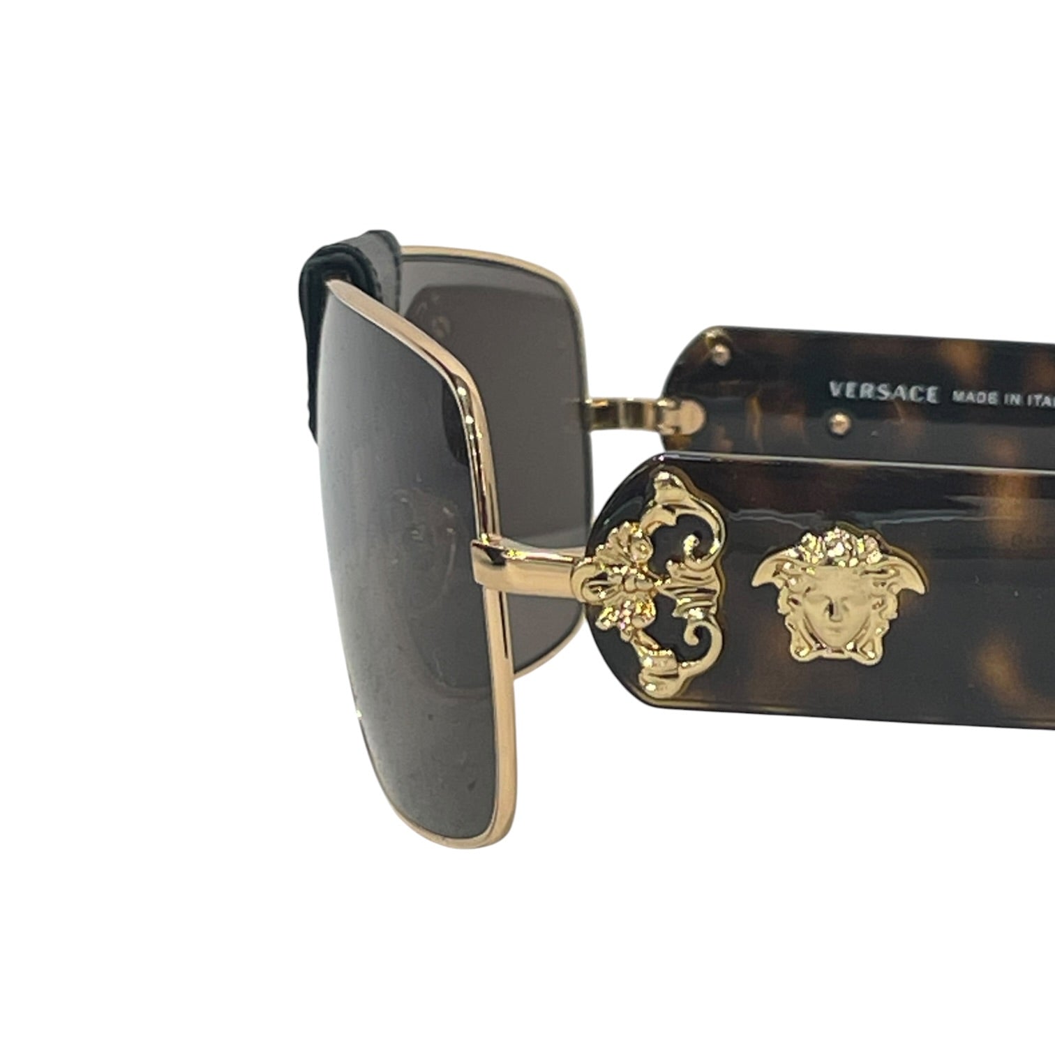 VERSACE/Sunglasses/Plastic/BLK/L's/VE220Q Square Baroque view 3