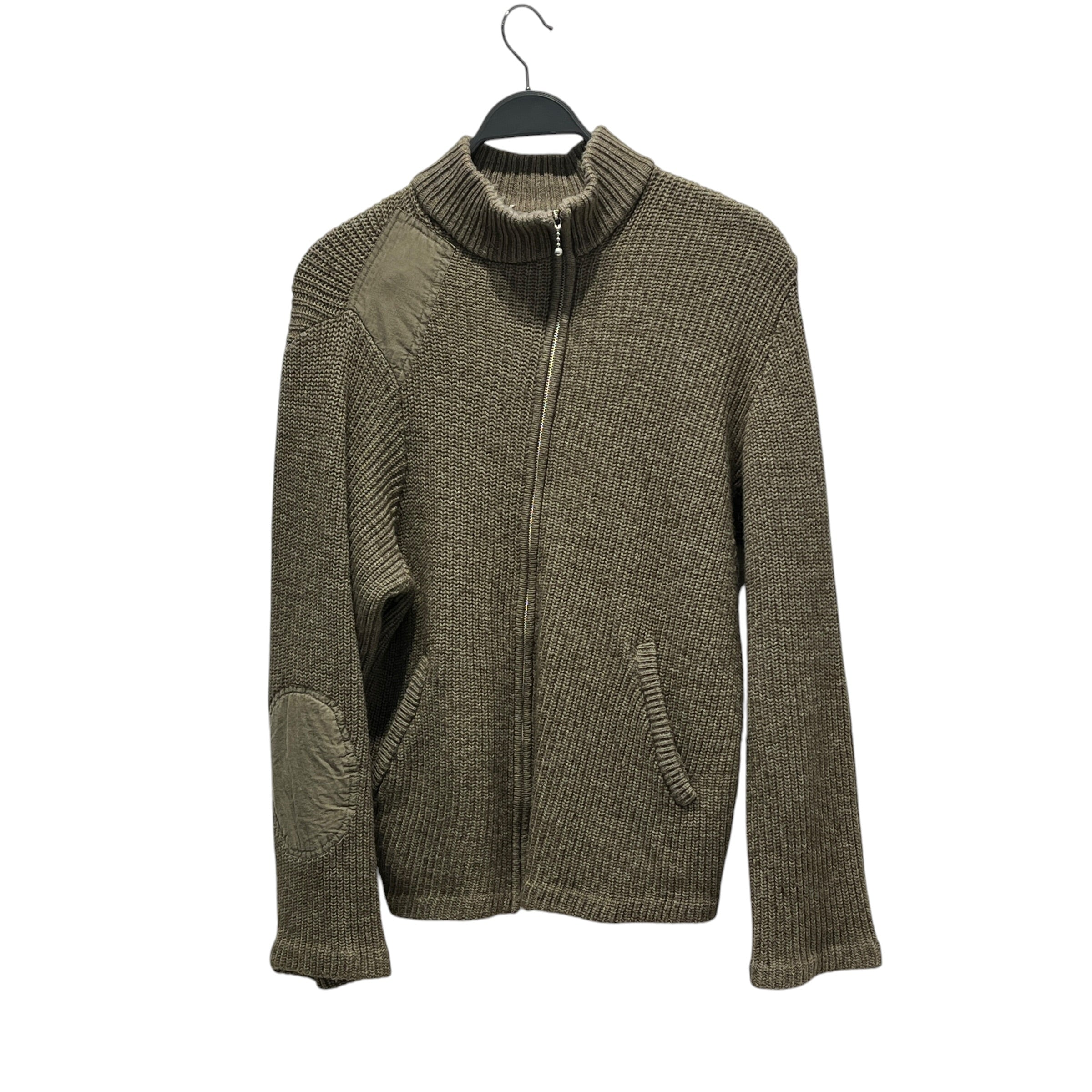 MIHARA YASUHIRO/Sweater/M/Acrylic/GRY/ASYMETRICAL KNIT SWEATER view 1