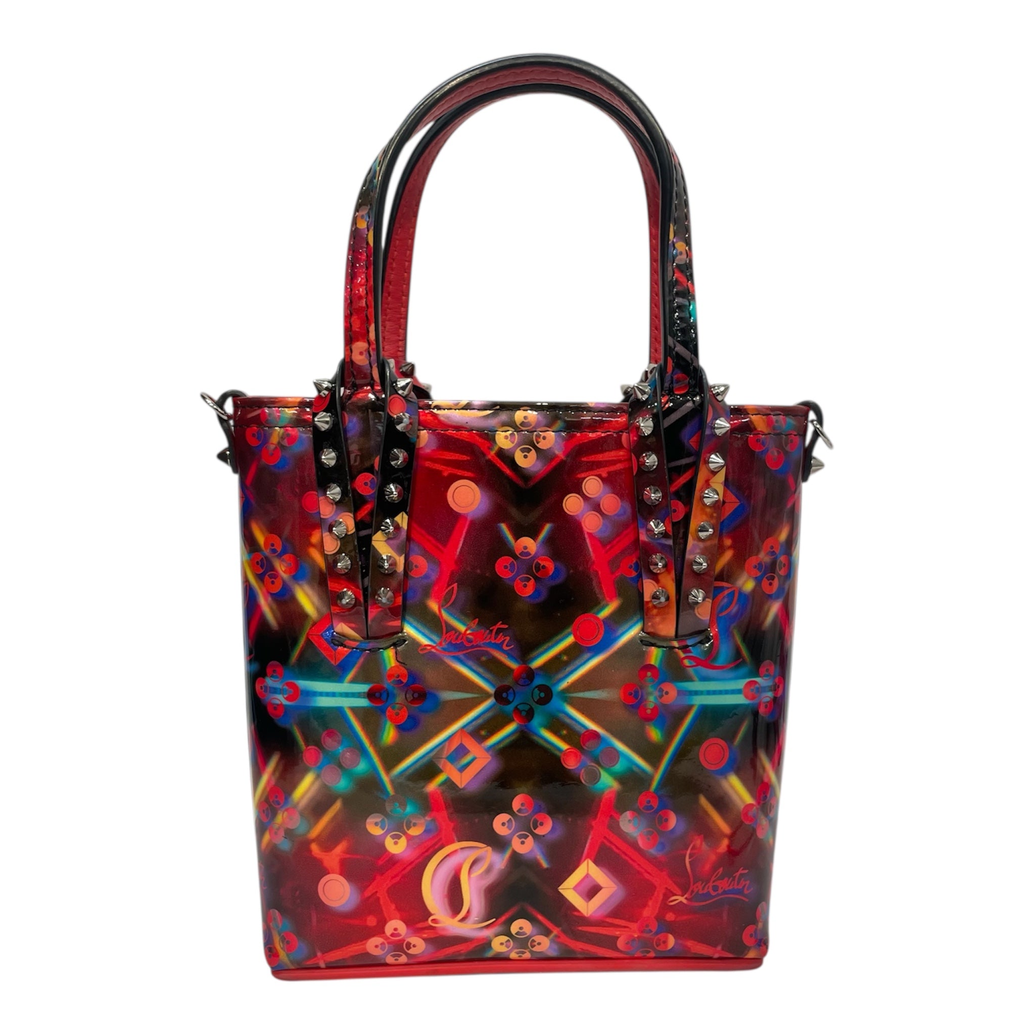 Christian Louboutin/Tote Bag/Graphic/MLT/Cabata Nano Discolaser view 1