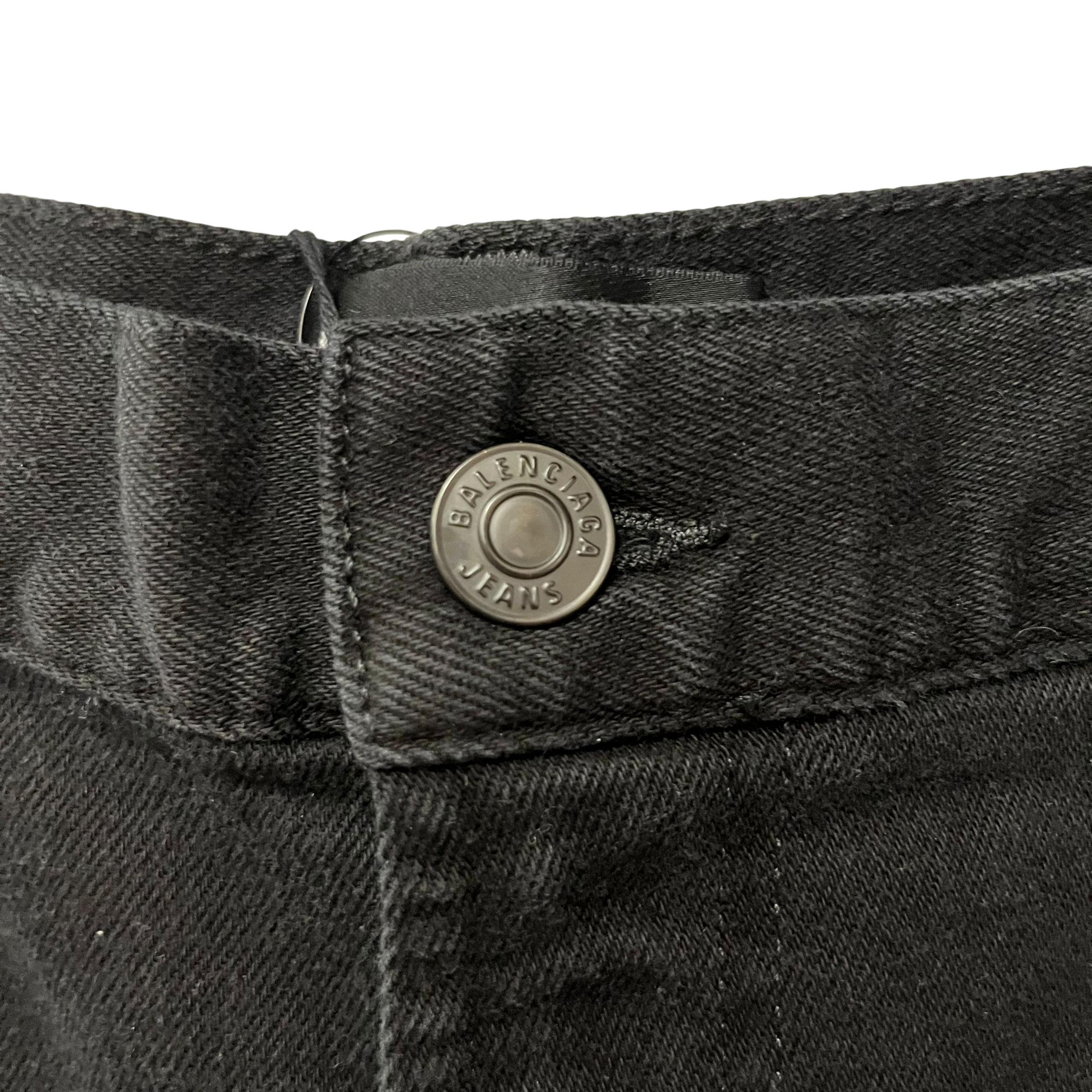 BALENCIAGA/Skinny Pants/32/Nylon/BLK/skinny demna era view 4