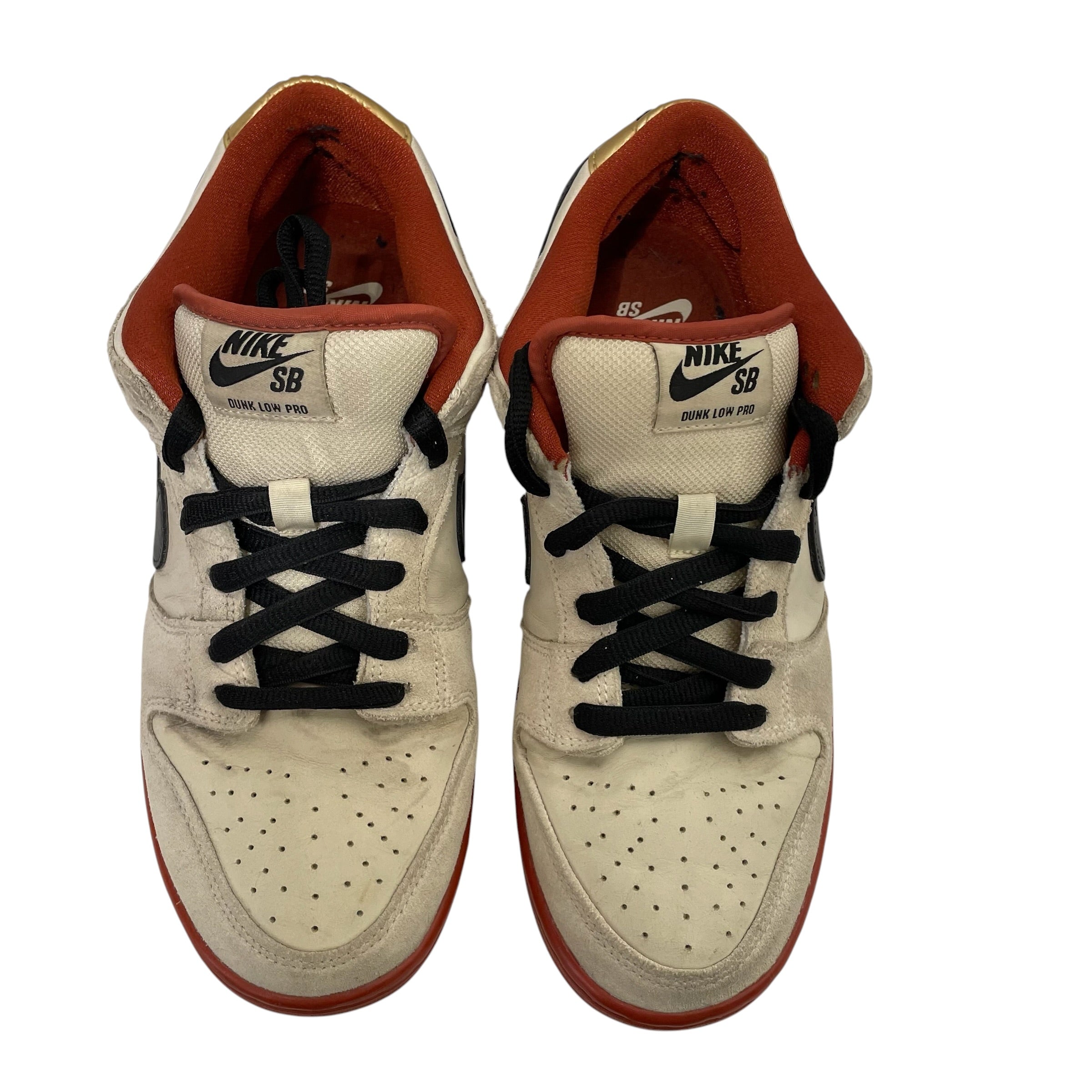 NIKE/Low-Sneakers/US 8.5/Suede/CRM/NIKE SB DUNK MUSLIN view 5