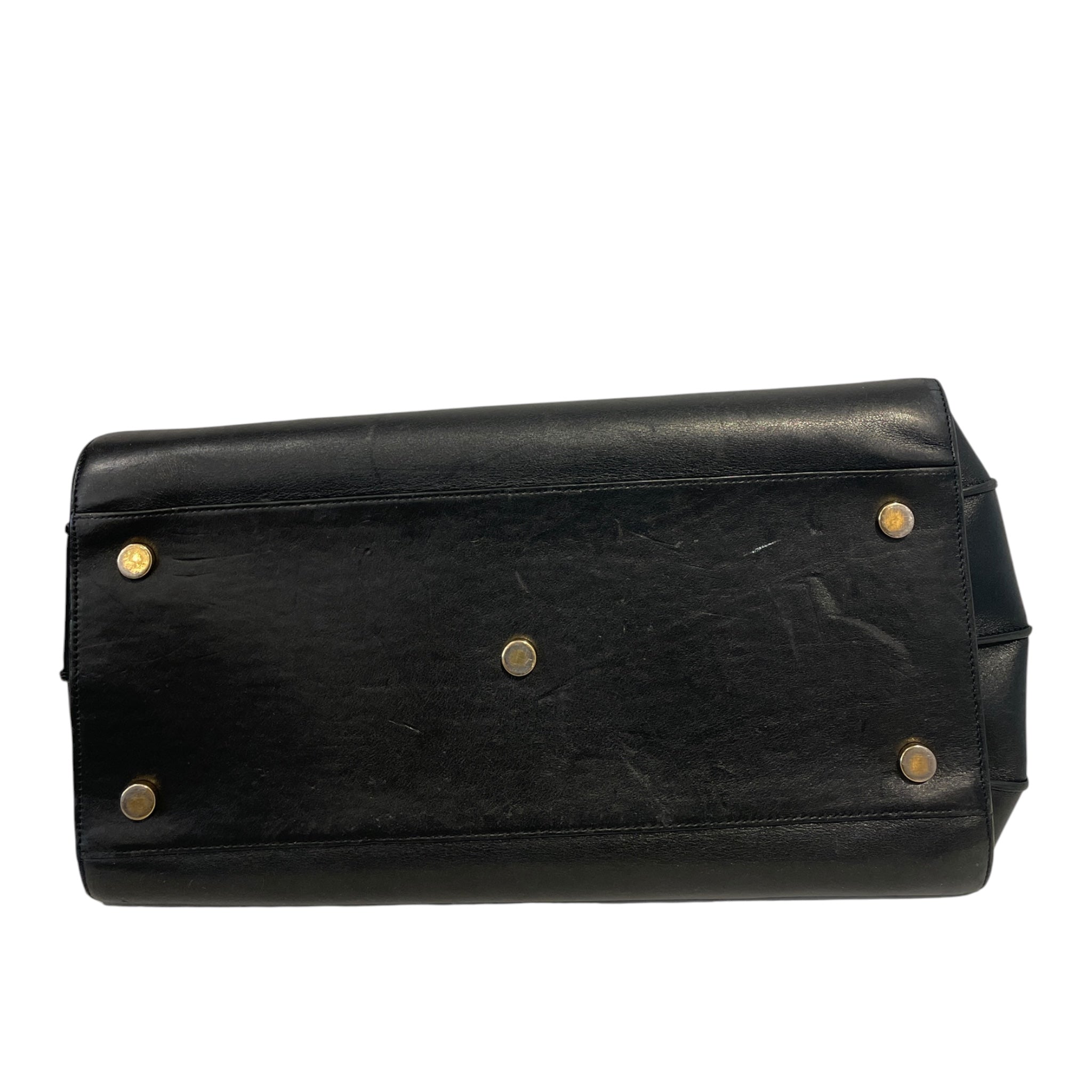 SAINT LAURENT/Hand Bag/Leather/BLK/Sac De Jour view 3