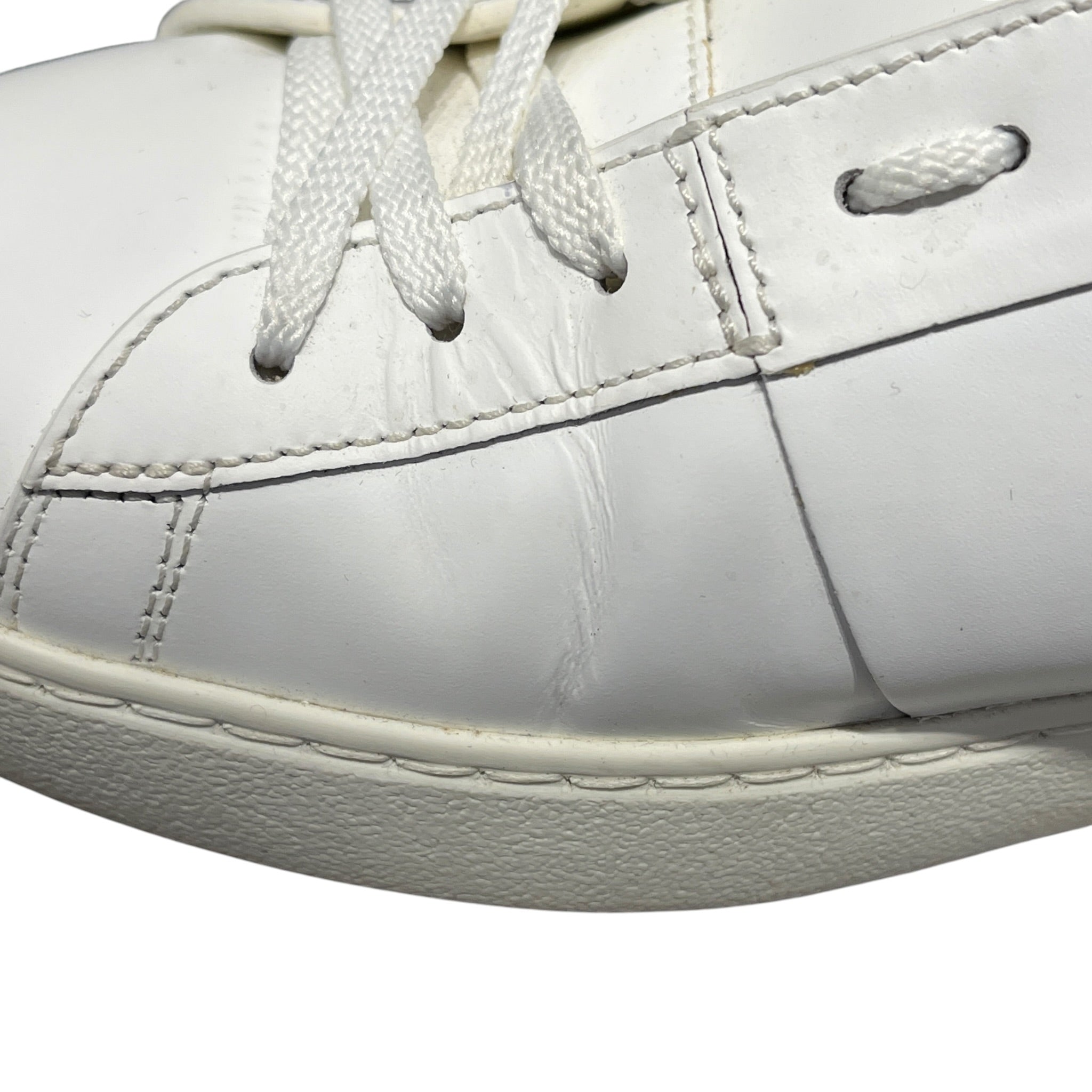 VALENTINO GARAVANI/Low-Sneakers/US 8.5/WHT/LOGO ON SIDE view 7